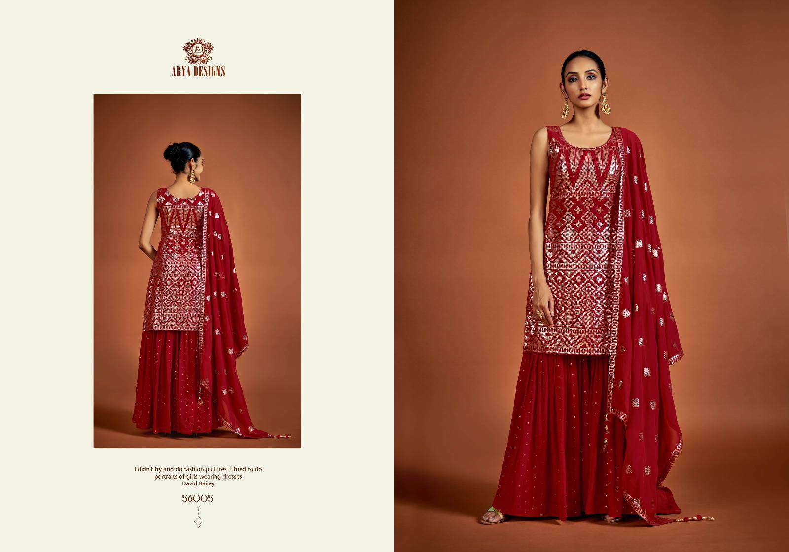 Arya Designs Noorani Saga Vol 5 Partywear Gharara Designer Dress New Collection view 11