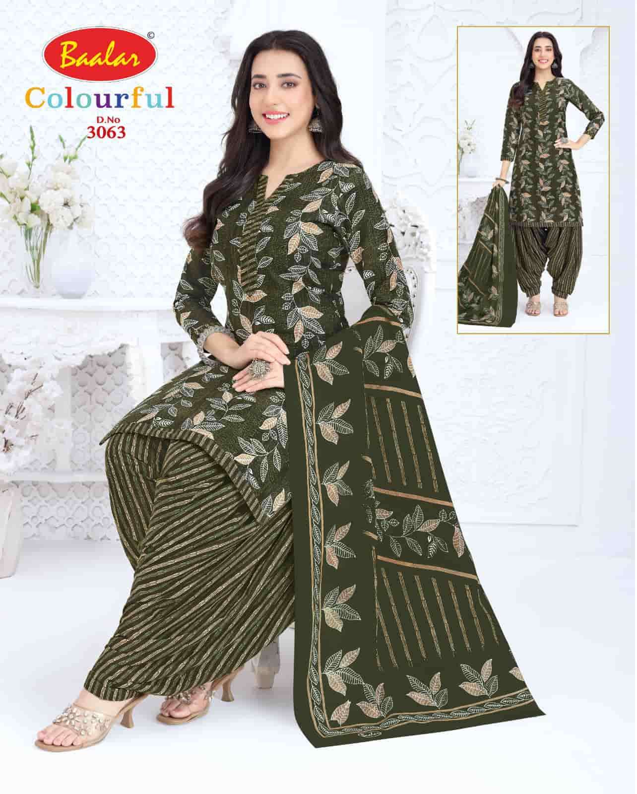 Baalar Colourful Vol 30 Pure Cotton Unstitch Salwar Suit view 23