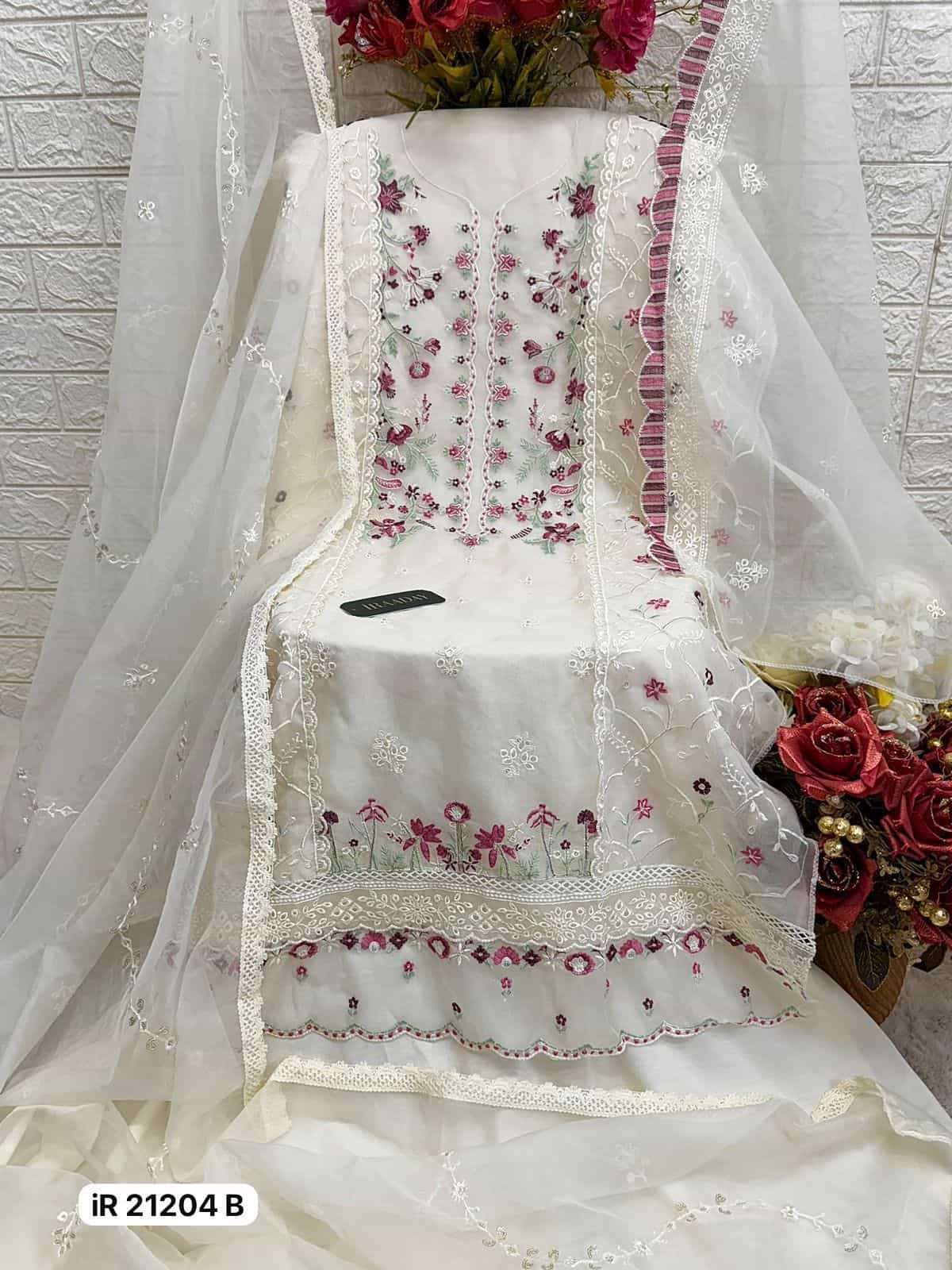 Fepic Rosemeen IR 21204 B Organza Suit view 2