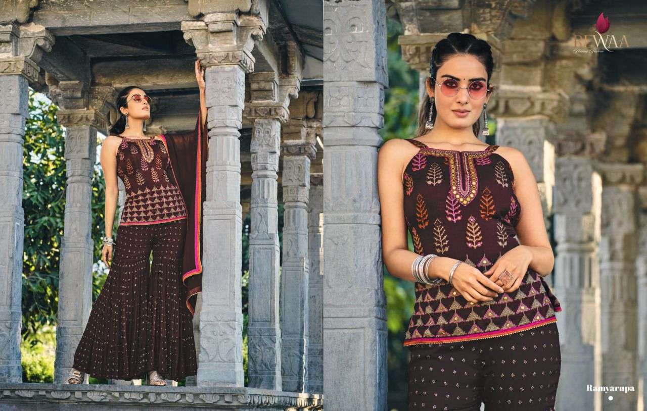 Rewaa Parampara Vol 2 Exclusive Designer Party Wear Readymade Dress Collection view 7
