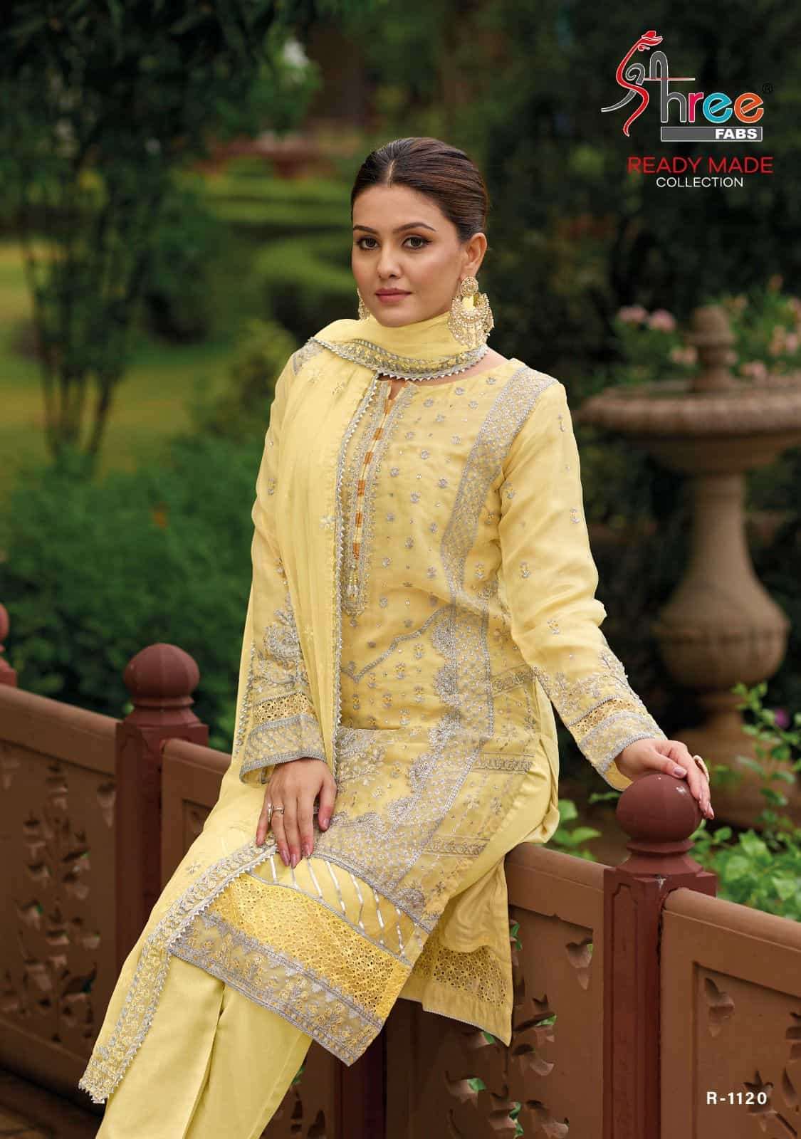 Shree Fabs R-1120 Festive Readymade Suit view 4
