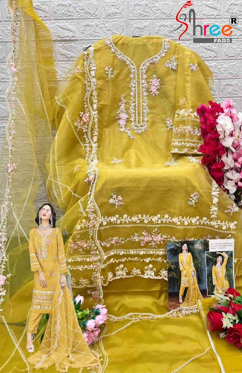 Shree Fabs Organza Pakistani Salwar Suit view 6