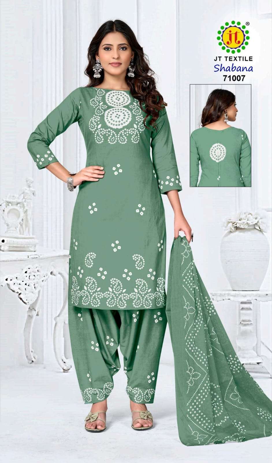 Jt Shabana Vol 71 Premium Wear Cotton Dress Material view 3