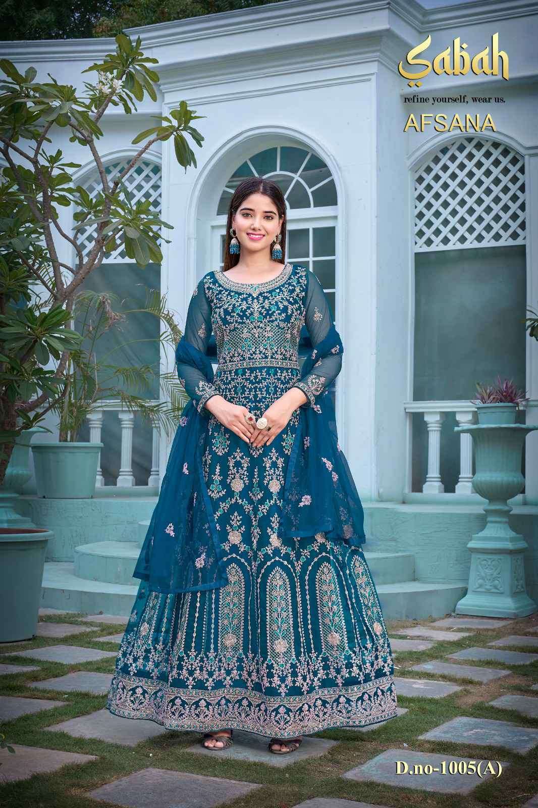 Sabah Afsana Designer Wedding Gown view 5