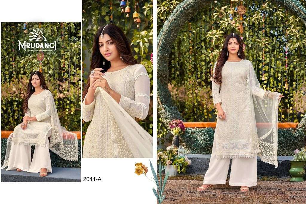 Mrudangi Celebration 2041 Colors Fancy Sharara Suit view 3