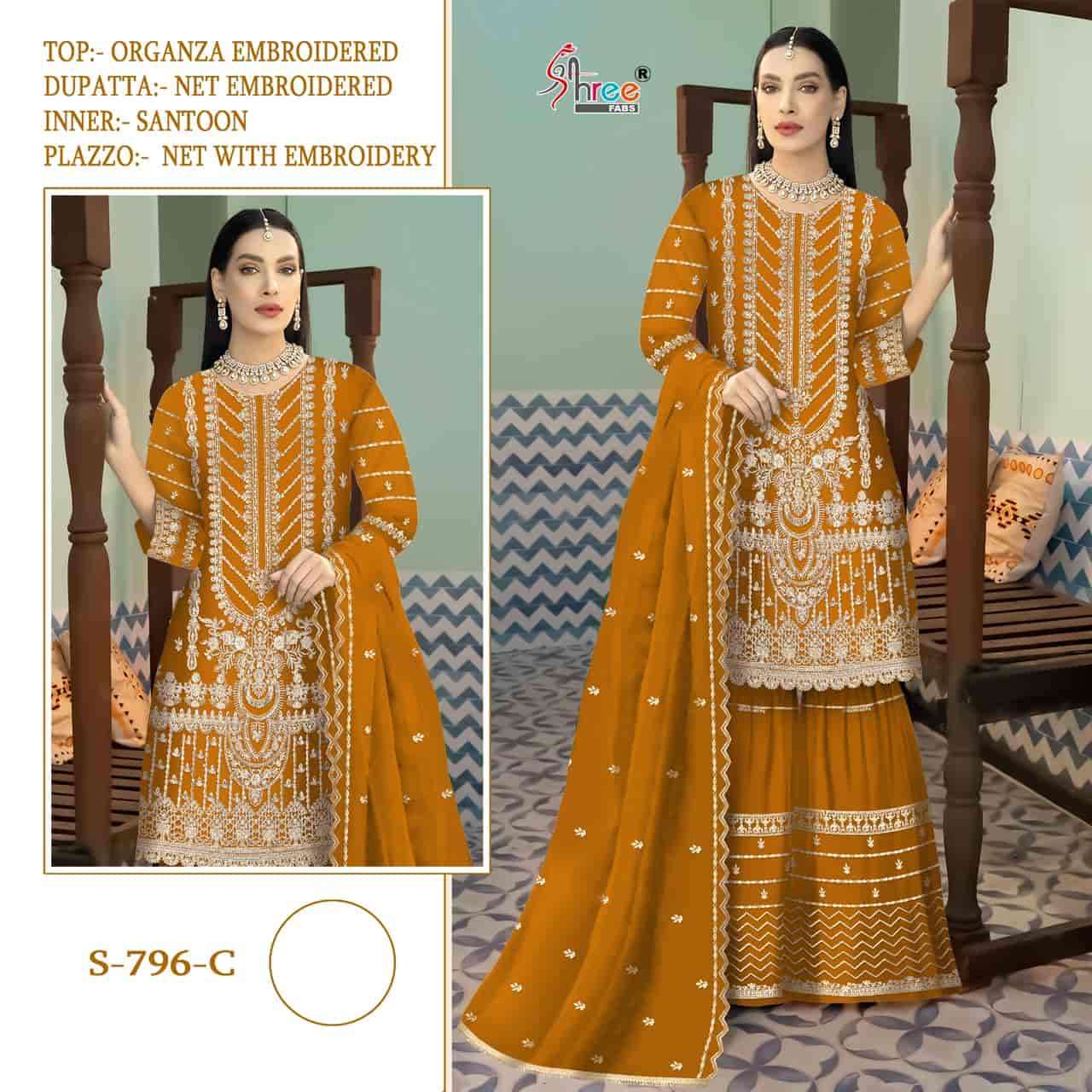 Shree Fabs S 796 Colors Pakistani Exclusive Designer Wedding Wear Suit Wholesalers view 4