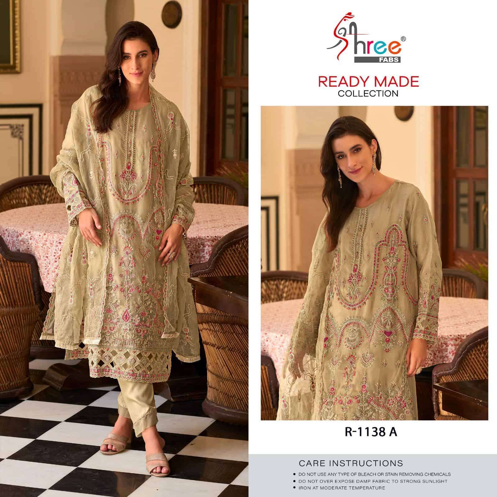 Shree Fabs R 1138 Colors Pakistani Festive Wear Style Designer Readymade Collection view 3
