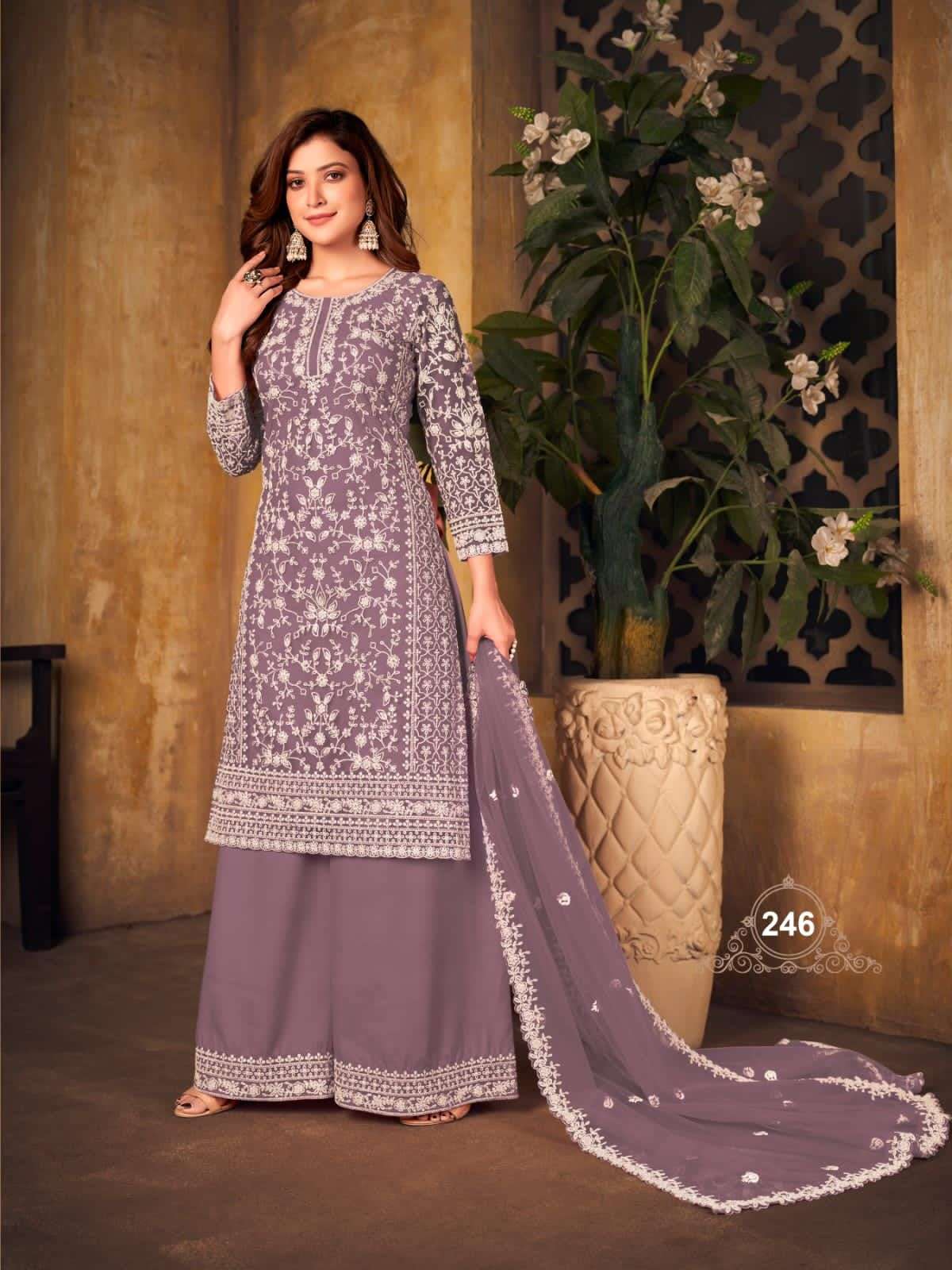 Twisha Vaani Vol 24 Heavy Designer Suit view 5