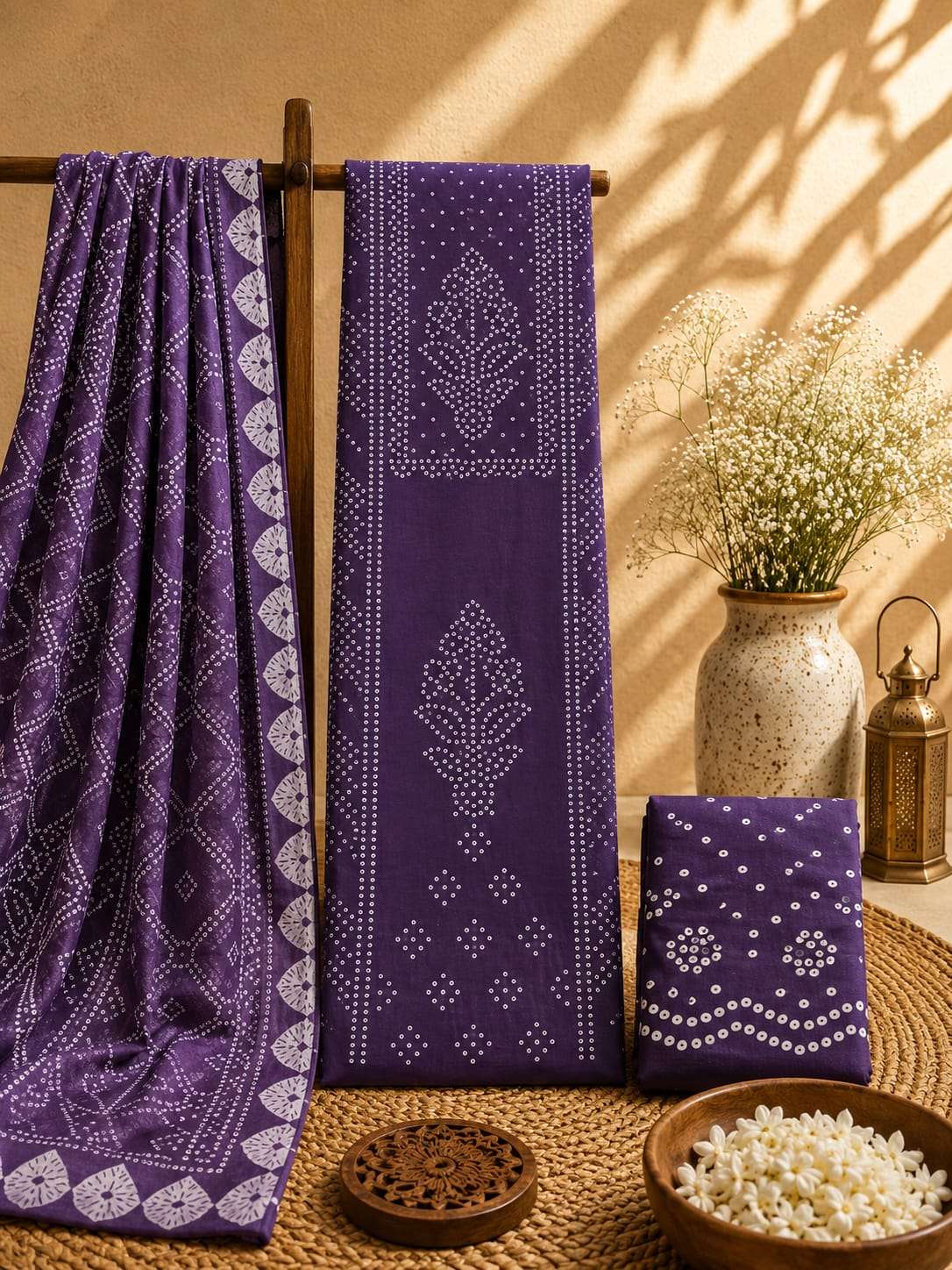 Js Priya Bandhani Vol 44 Premium Style Bandhani Dress Material view 2