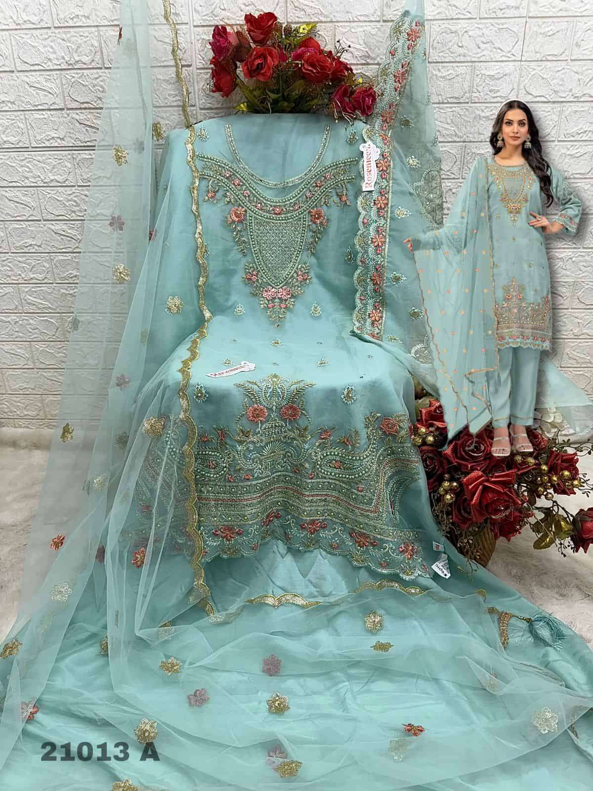 Fepic iRaaday Organza Pakistani Suit view 2