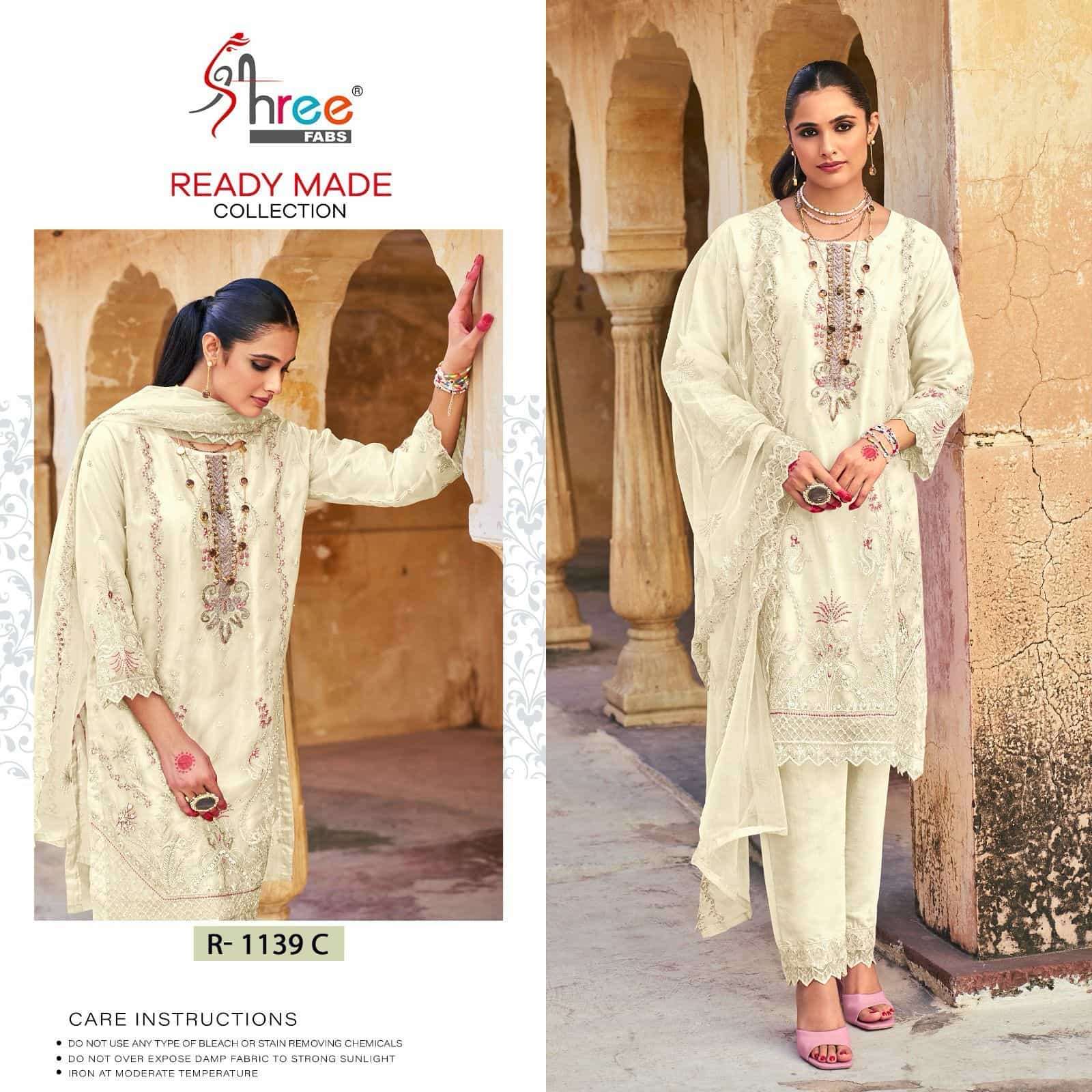 Shree Fabs R 1139 Colors Pakistani Festive Wear Style Designer Readymade Collection view 5