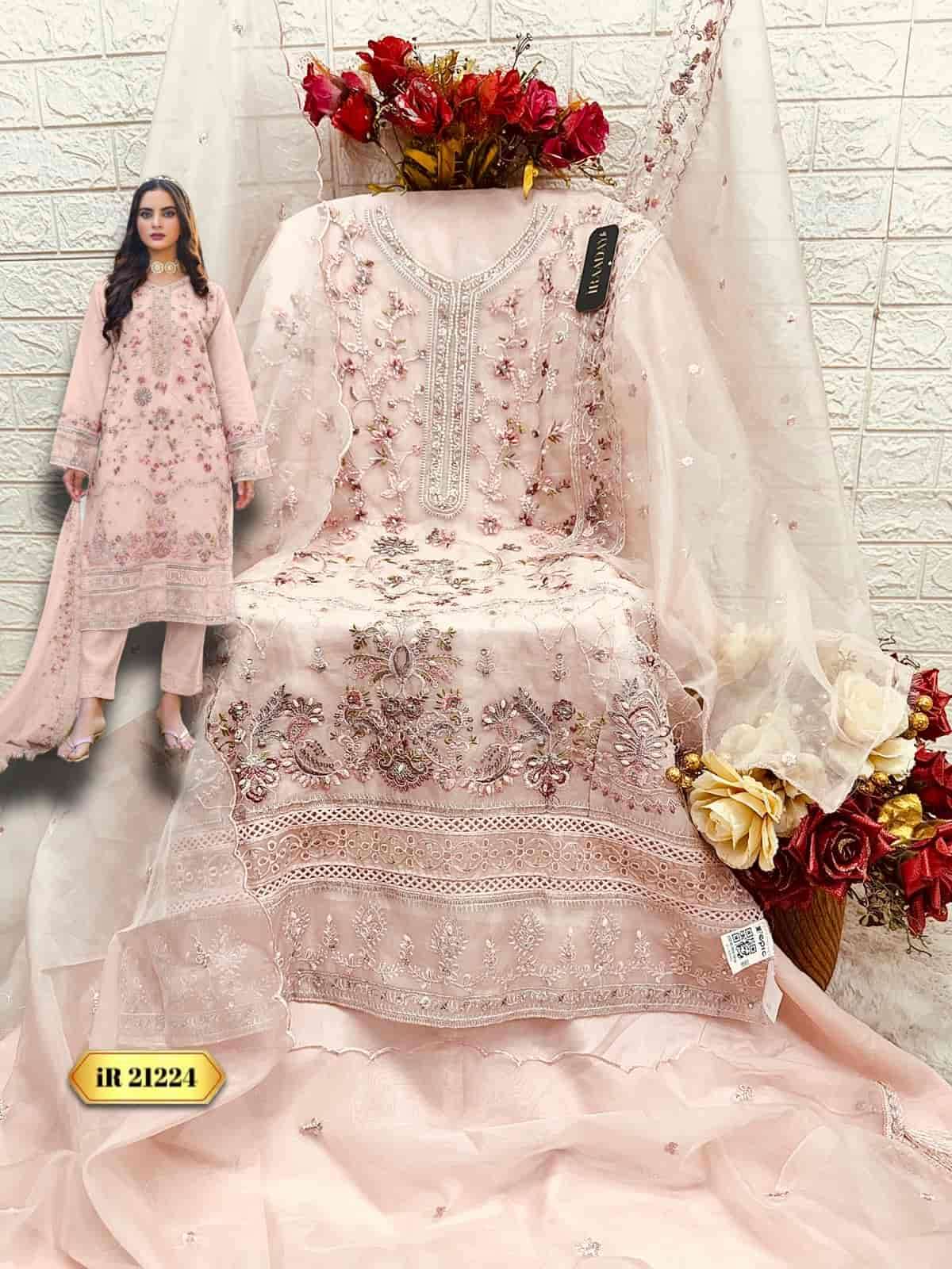 Fepic IR 21224 Colors Pakistani Style Designer Organza Salwar Suit Wholesalers view 8