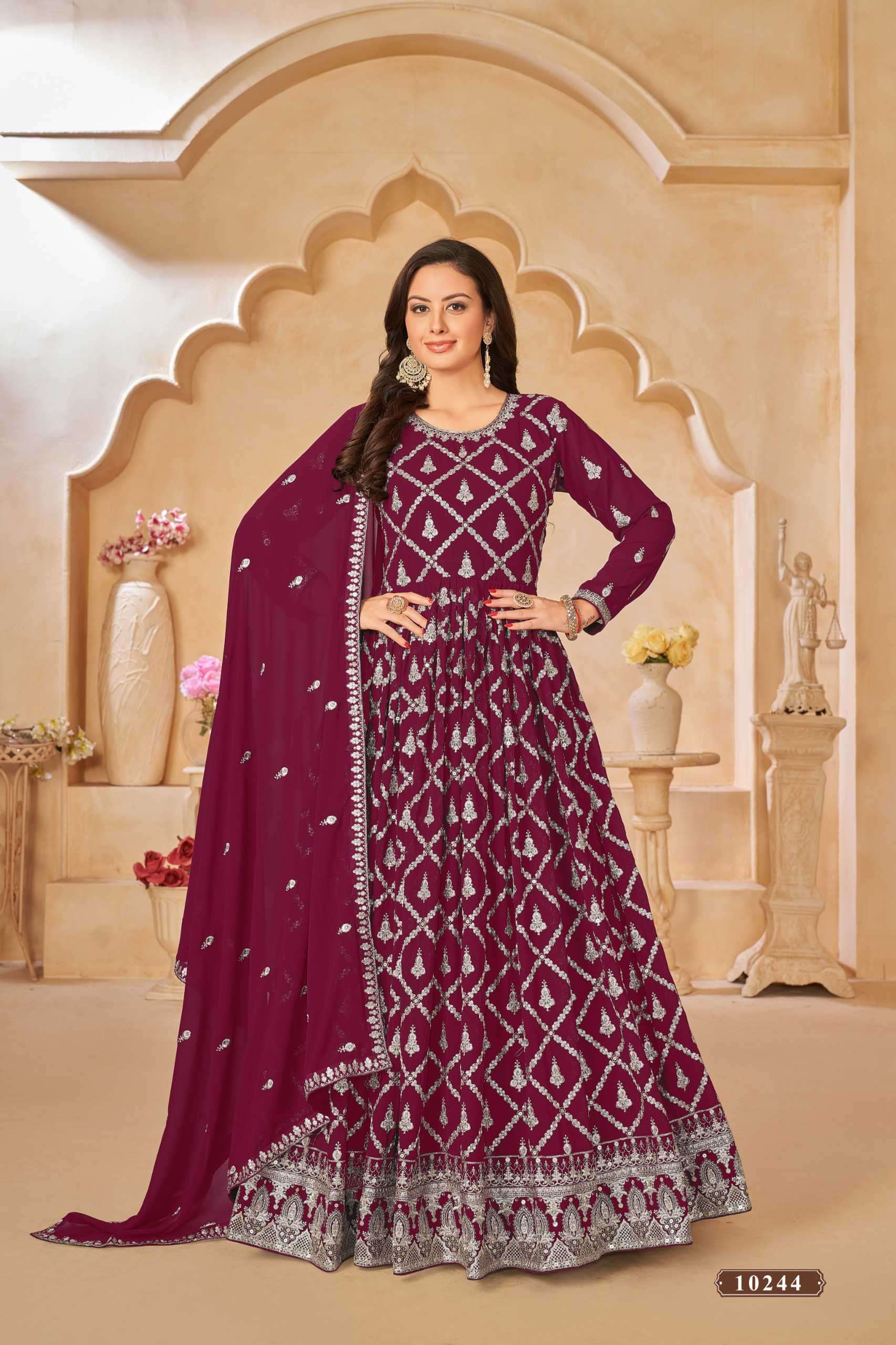 Anjubaa Vol 24 Wedding Collection Anarkali Designs Suits New Collection view 6