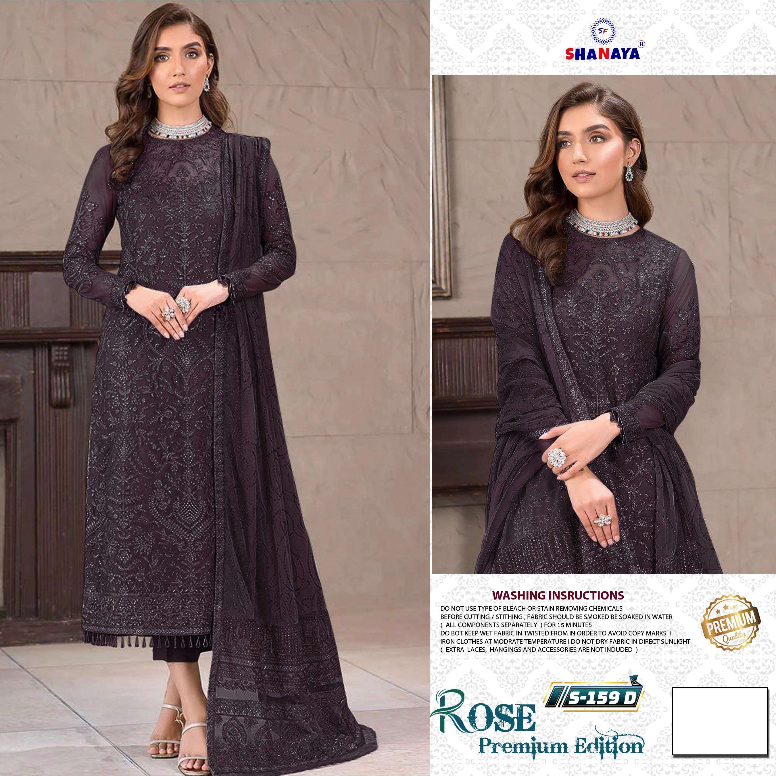 Shanaya Rose Premium Embroidered Salwar Suit