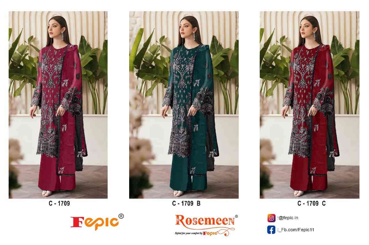 Fepic Rosemeen Embroidered Pakistani Salwar Suit view 4