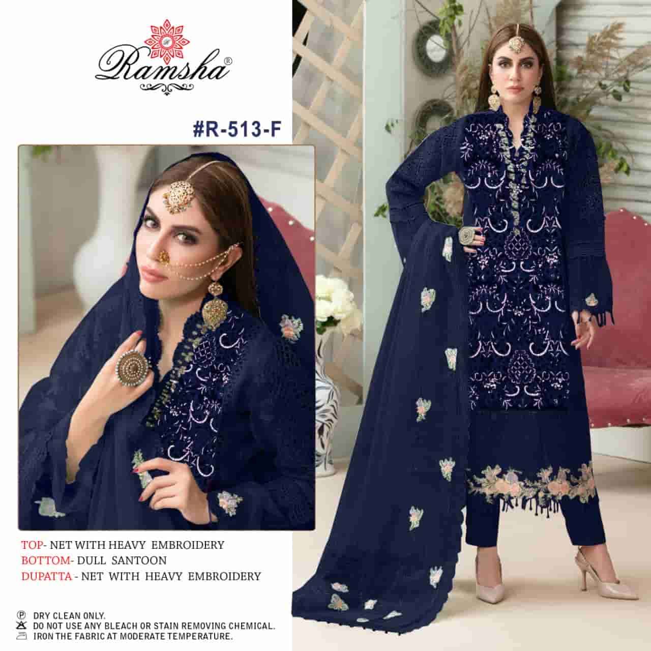 Ramsha R 513 Dark Nx Pakistani New Designer Style Festive Collection view 3