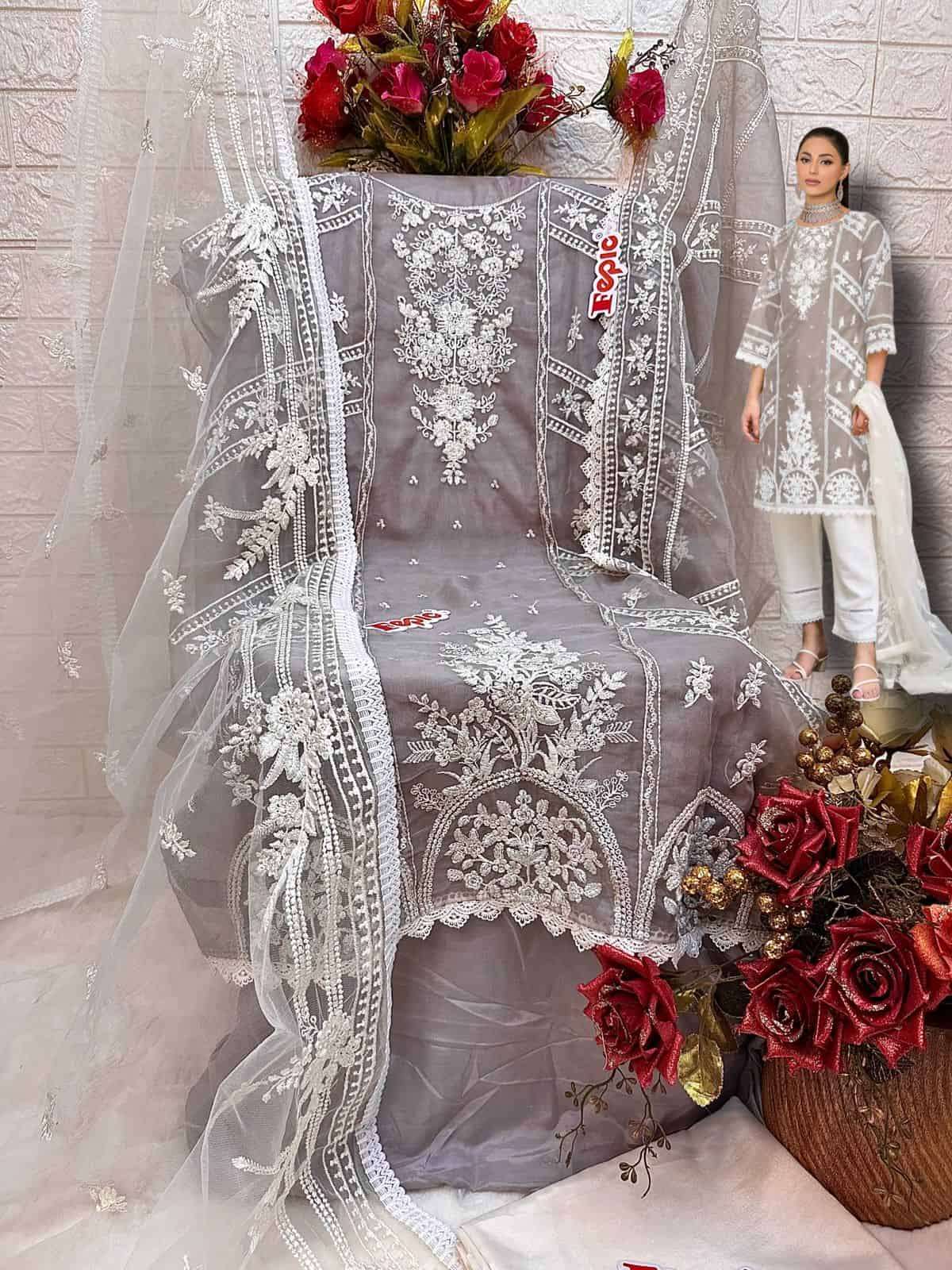 Fepic D 5412 Colors Pakistani Festive Wear Style Fancy Suit Wholasaler view 8