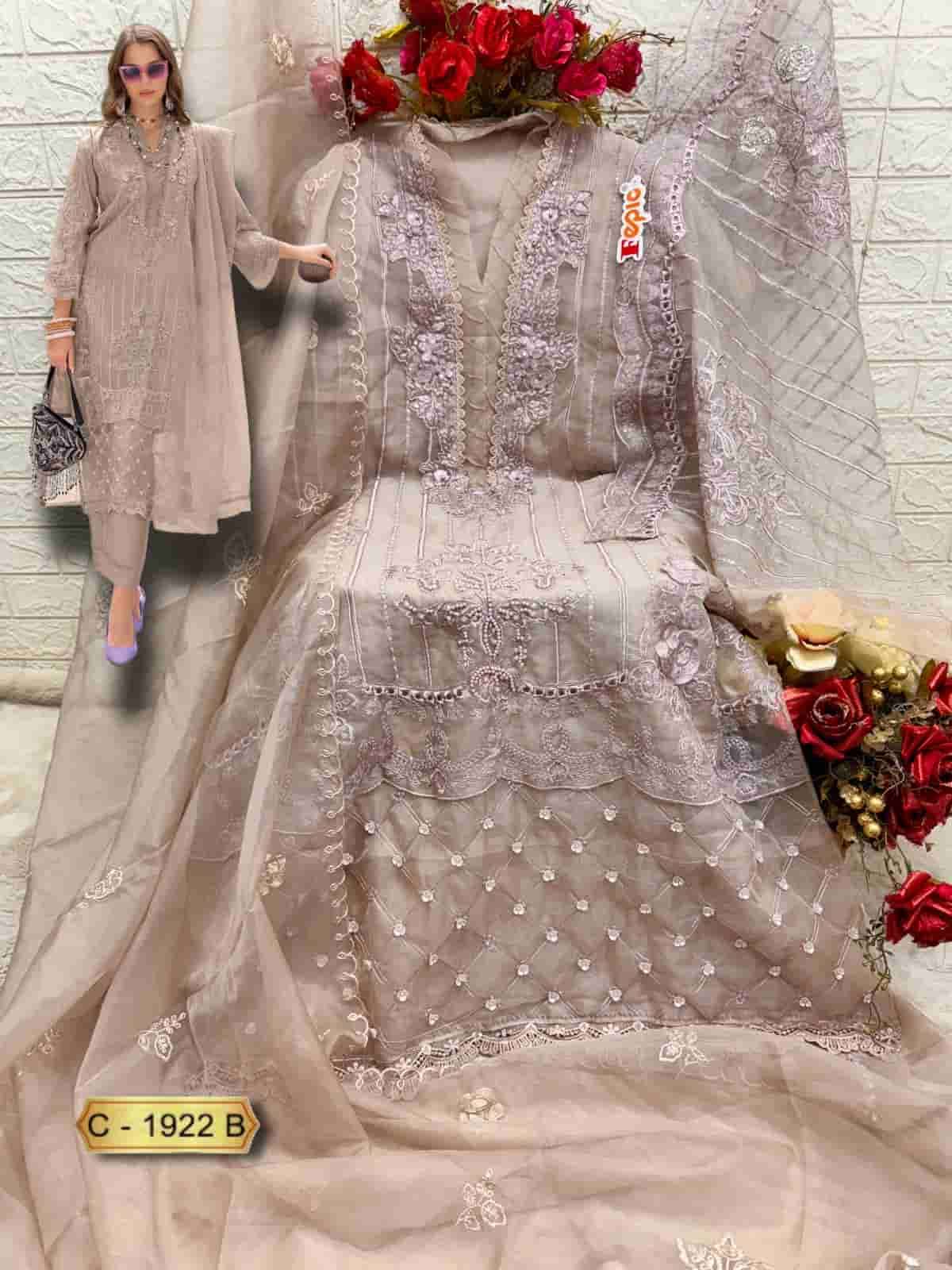 Fepic C 1922 B Heavy Embroidered Style Designer Pakistani Suit Ensemble view 2
