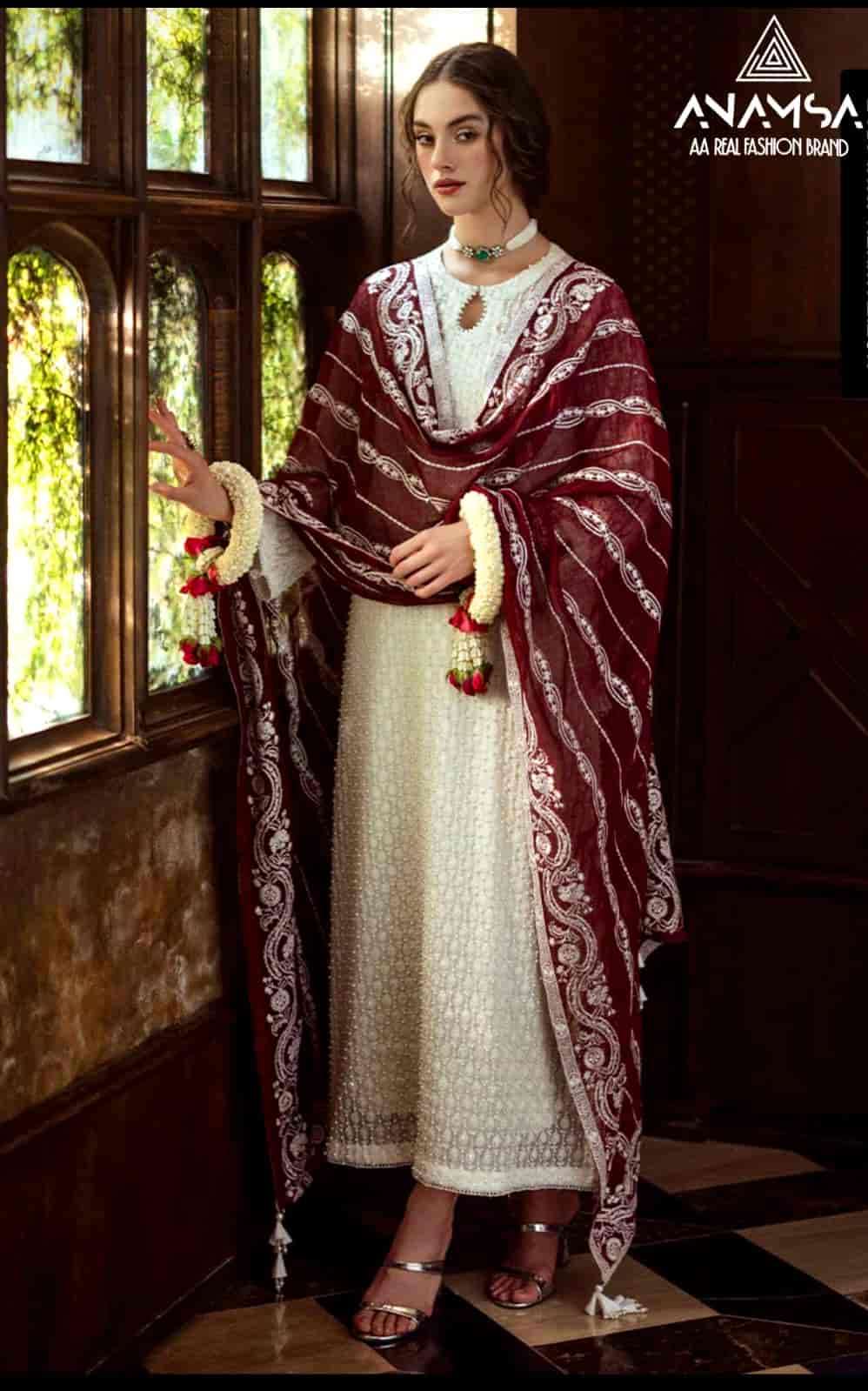 Anmasa 511 Latest Designer Style Pakistani Cotton Salwar Suit view 4