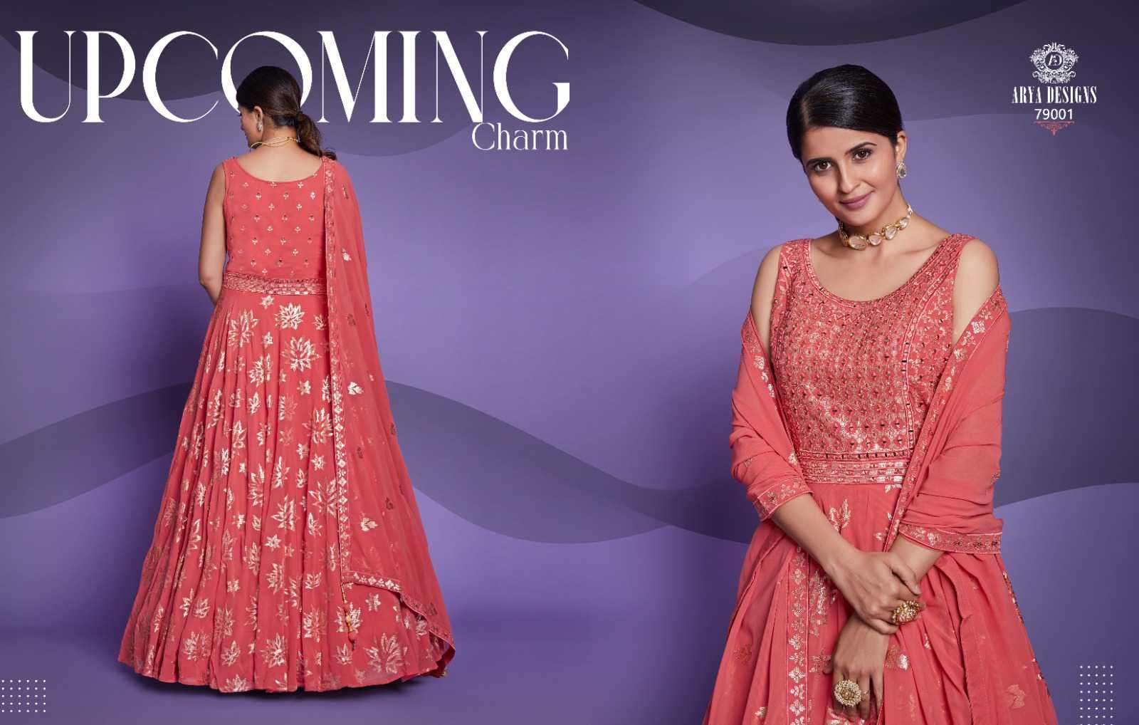 Arya Designs Zoya Vol 5 New Designer Traditional Wear Gown view 5
