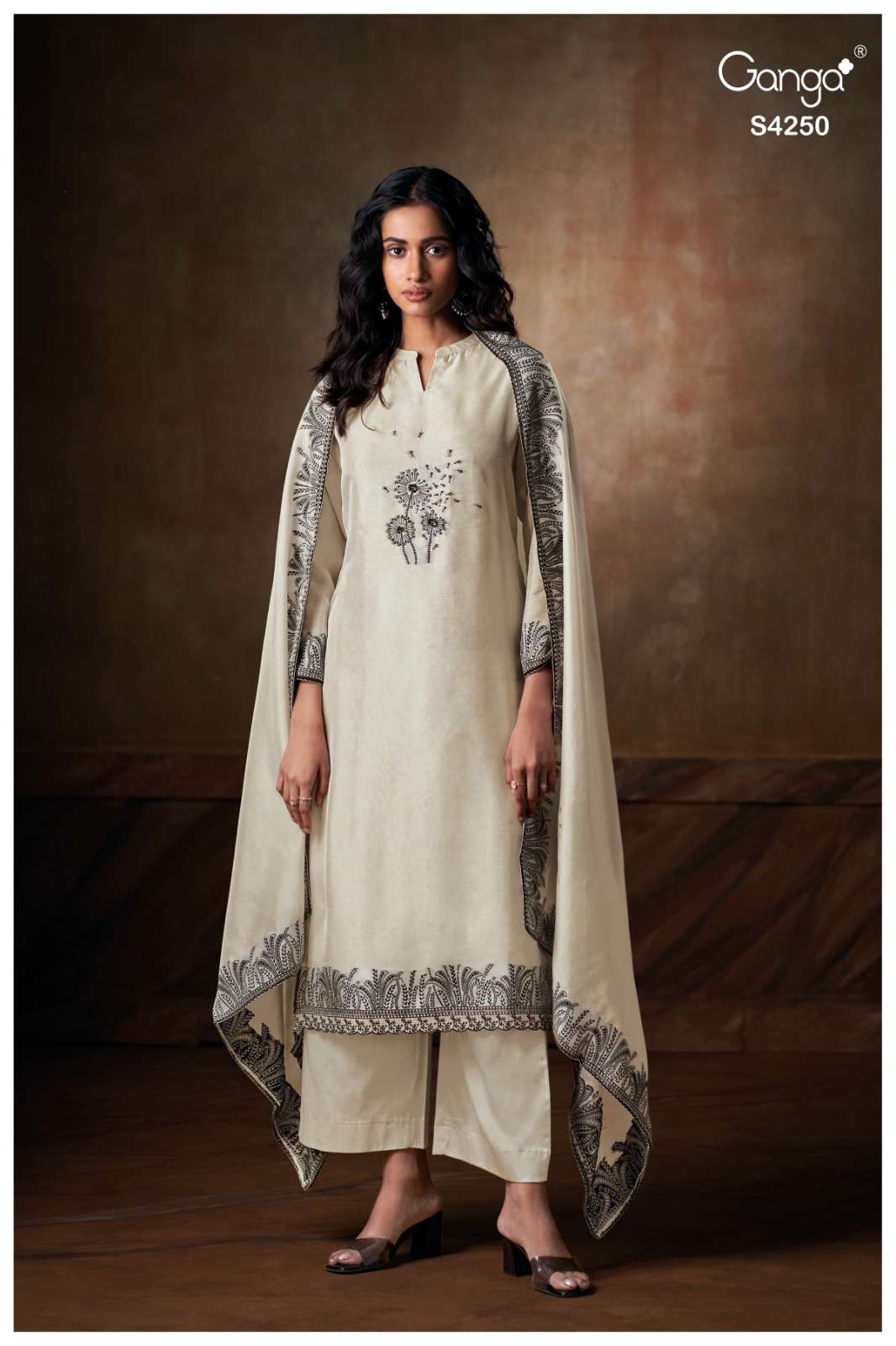 Ganga Fashion Mishka 4250 Premium Designs Ladies Suit Catalog Wholesalers view 3