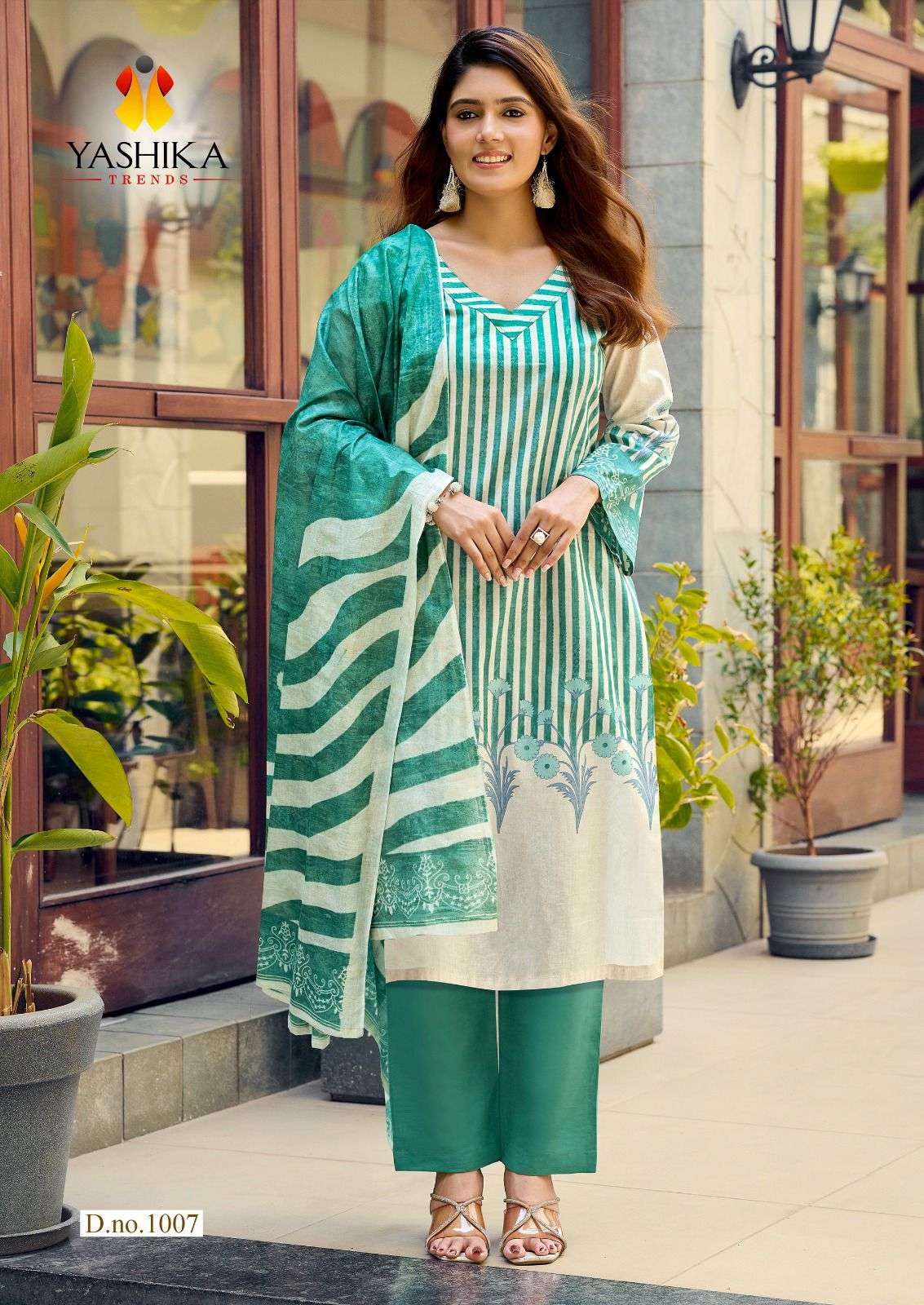 Yashika Ziana Premium Wear Cotton Dress Catalog