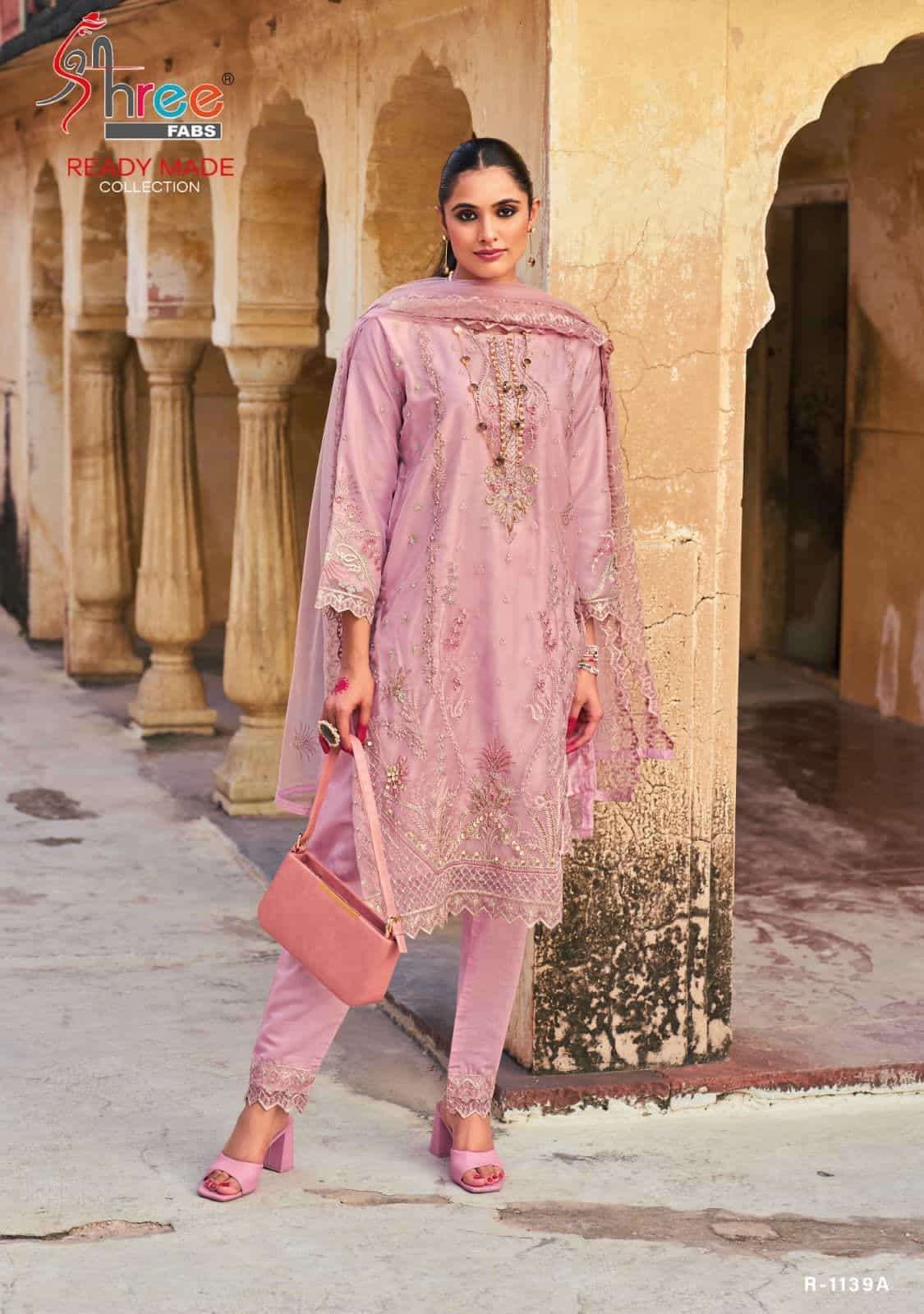Shree Fabs R 1139 Colors Pakistani Festive Wear Style Designer Readymade Collection view 6