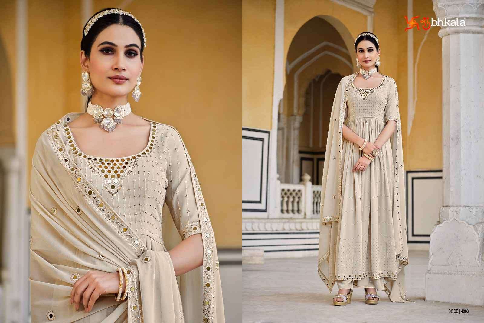 Shubhkala Flory Vol 32 Festive Wear Designer Palazzo Dess New Arrivals view 6