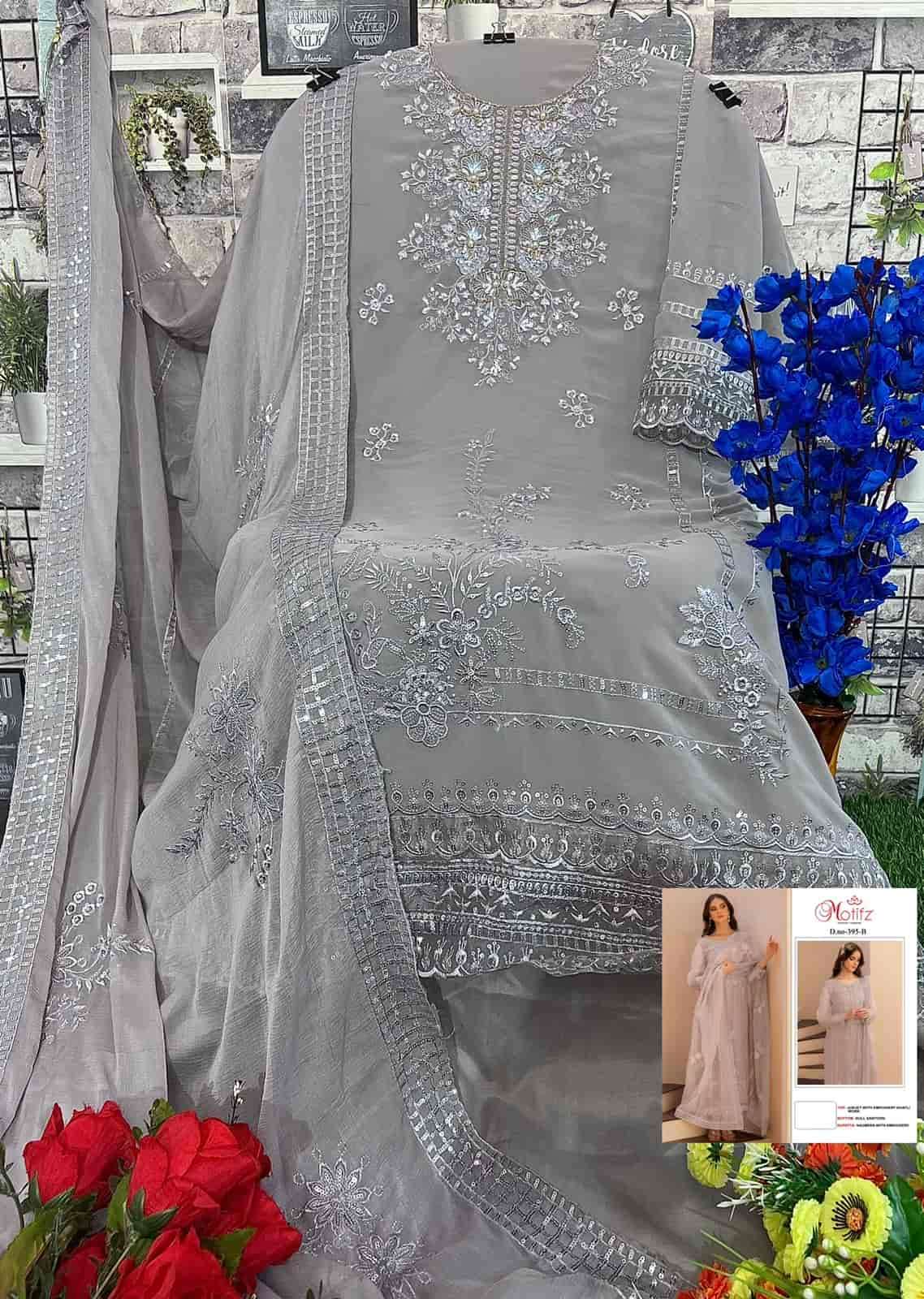 Motifz 395 Colors Pakistani Festive Wear Style Latest Designer Salwar Suit Exporter view 6