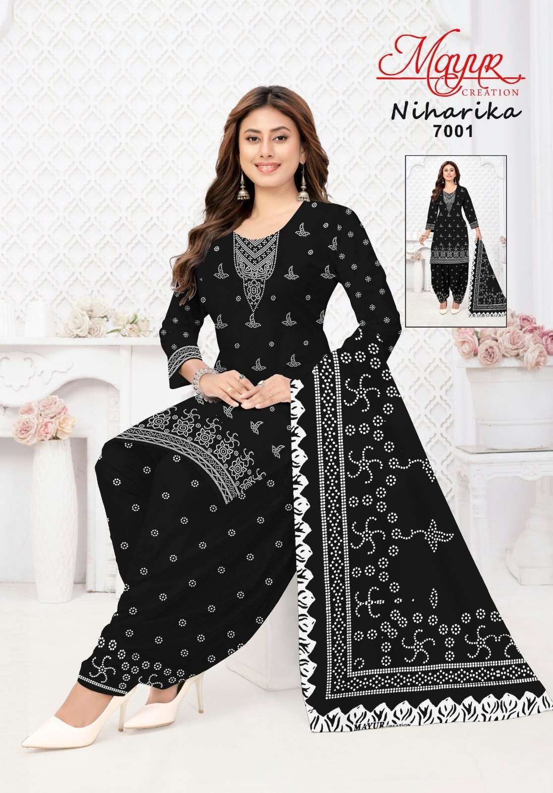 Mayur Niharika Vol 7 Pure Cotton Dress Material view 13