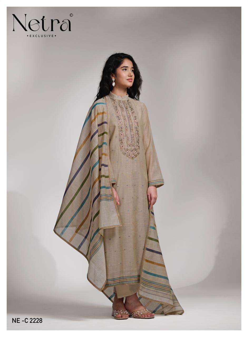 Netra Chameli Premium Banarasi Suit view 3