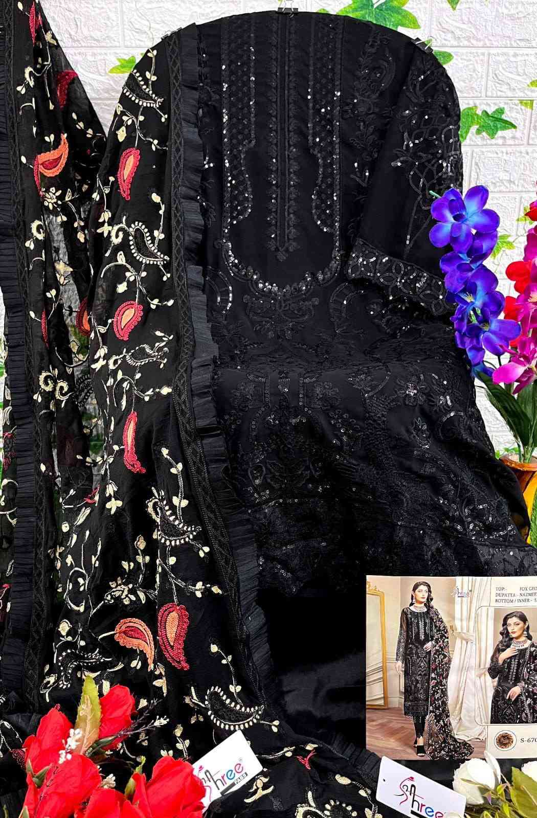 Shree Fabs S 670 Colors New Designer Pakistani Suit Catalog Collection view 2
