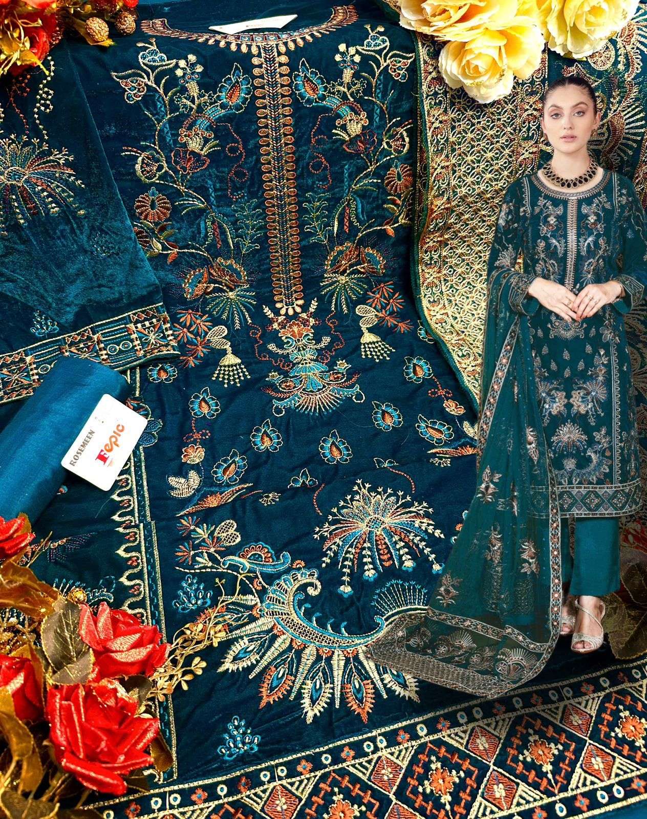 Fepic D 5230 Colors Pakistani Suit In view 6