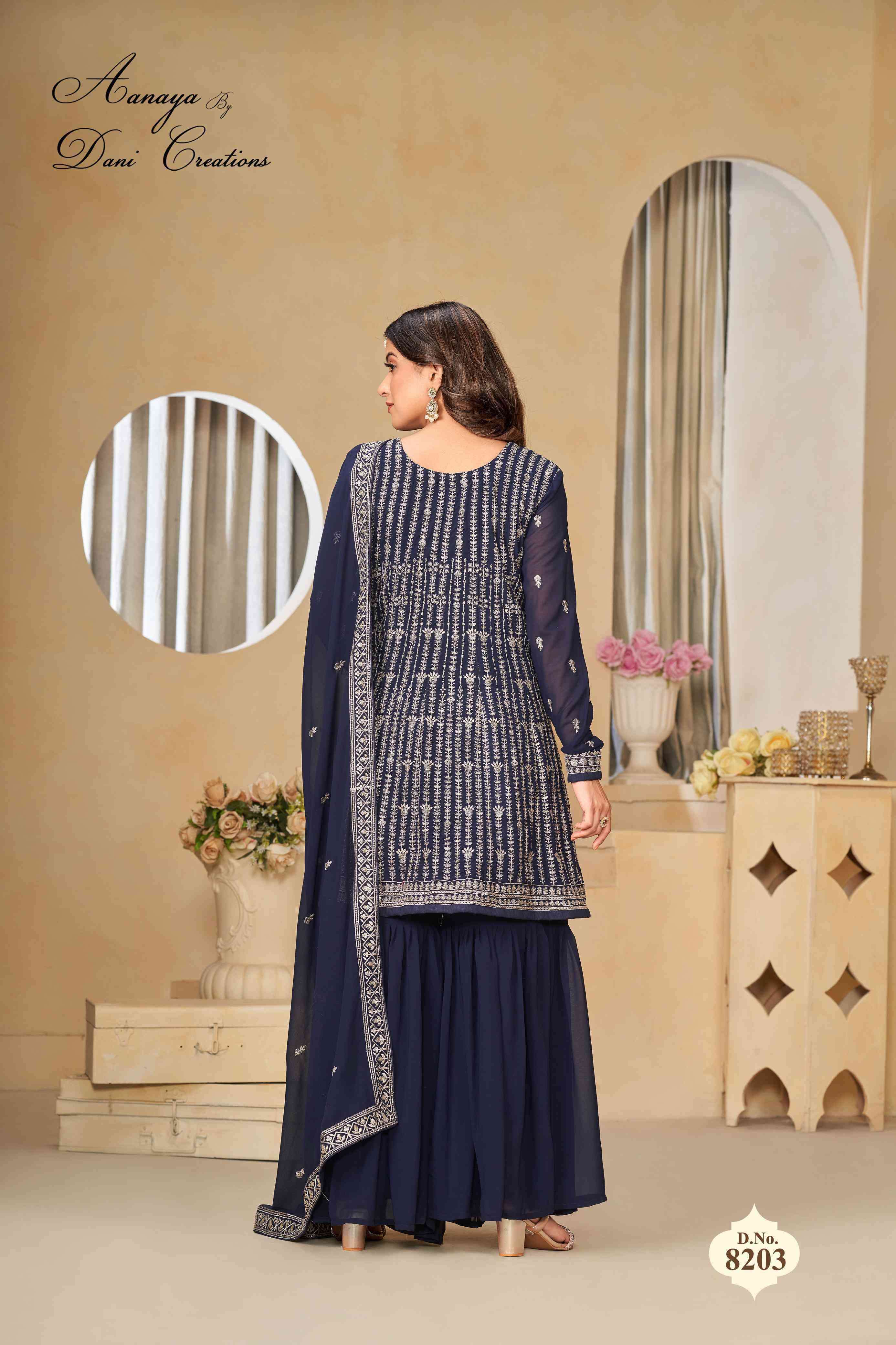 Aanaya Vol 182 8201 To 8204 Festive Wear Ladies Dress view 6