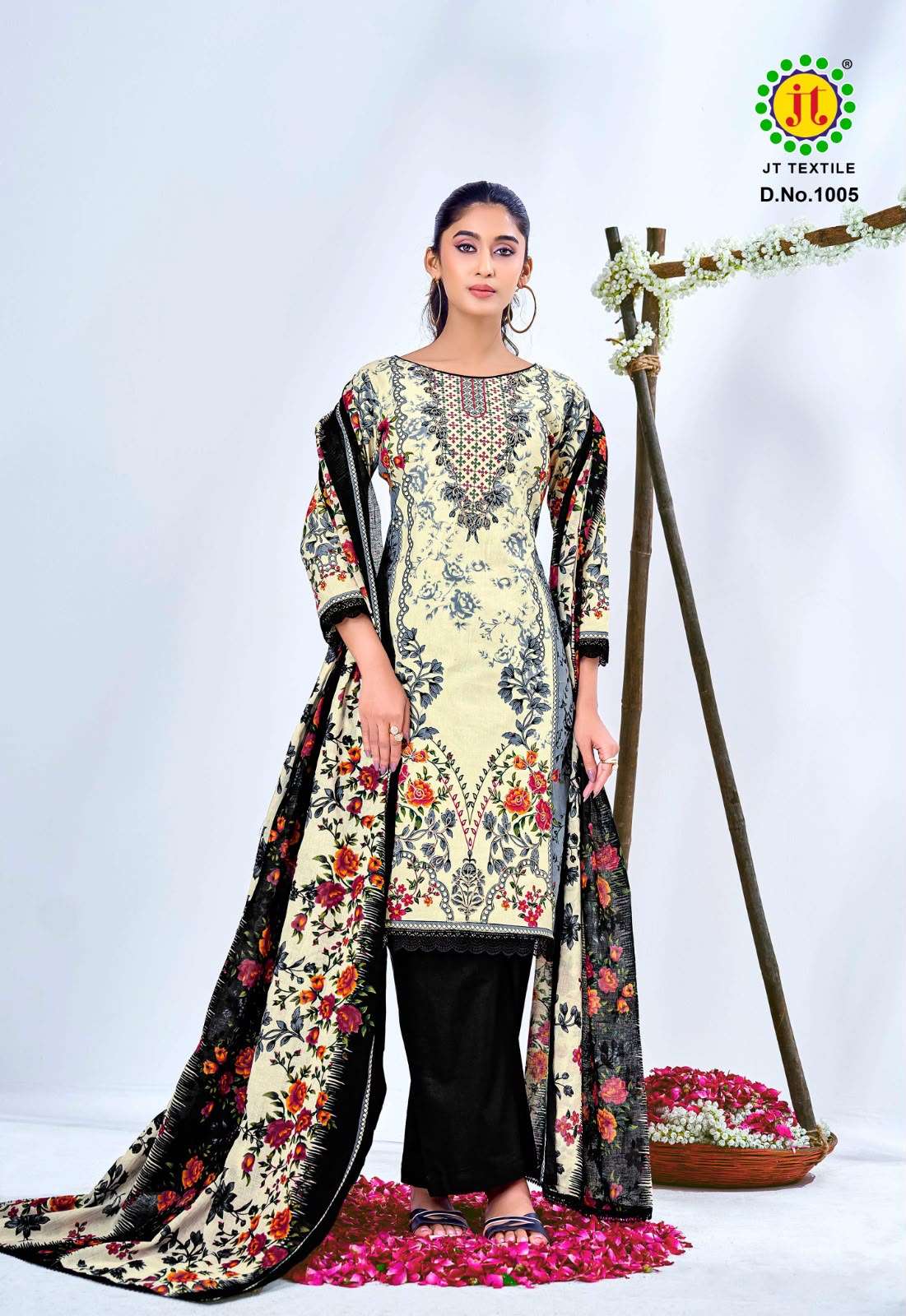 Jt Aafreen Noor Vol 1 Fancy Cotton Dress Material view 8
