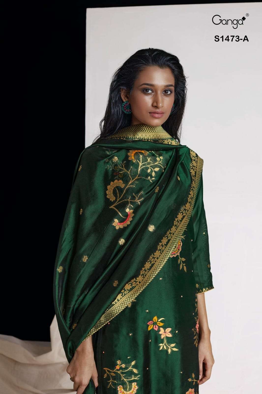 Ganga S 1473 Fancy Designer Salwar Suit Wholasaler