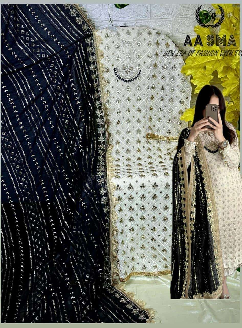 Aasma 208 Colors Exclusive Latest New Designer Pakistani Salwar Suit Wholesalers view 2