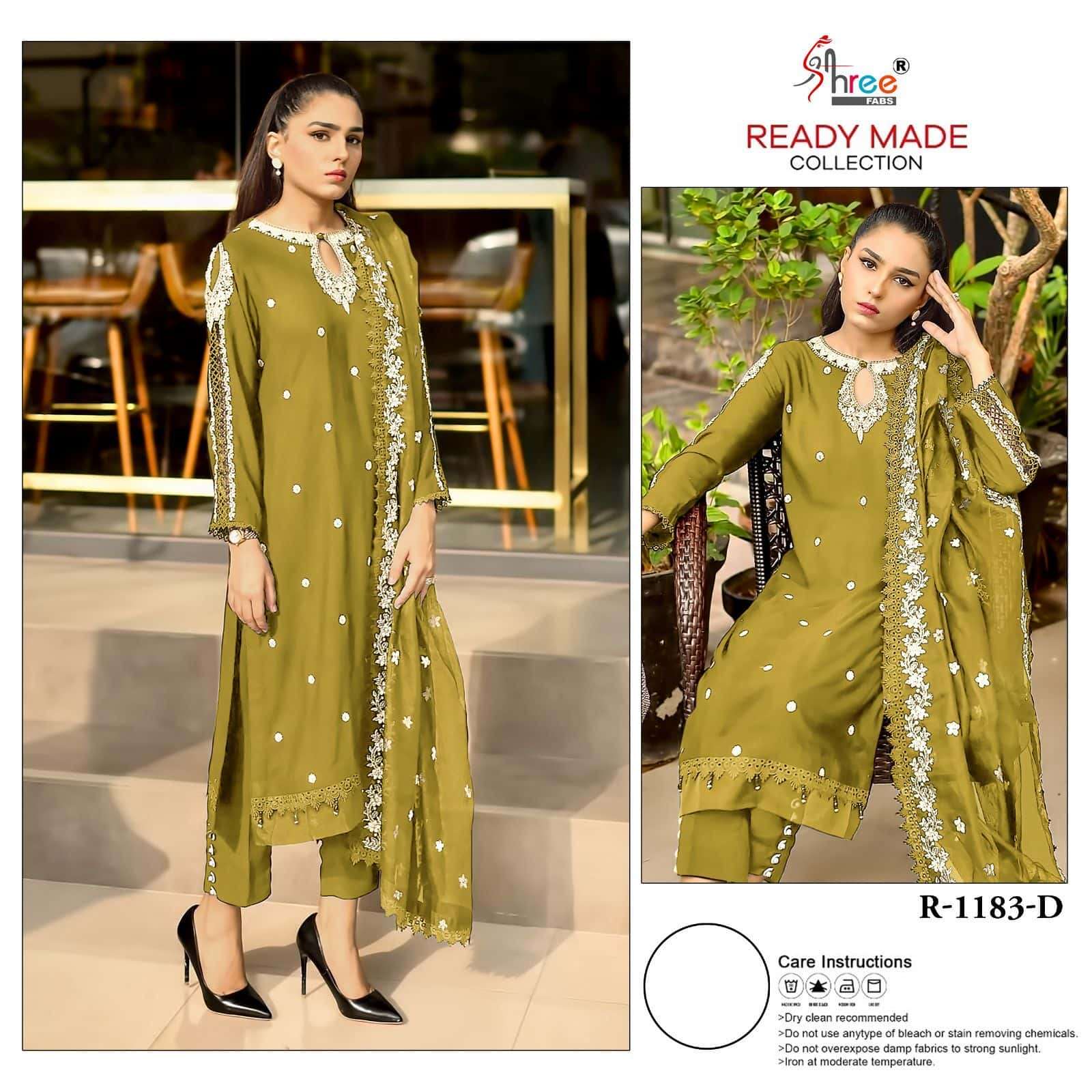 Shree Fabs Festive Readymade Salwar Suit view 3