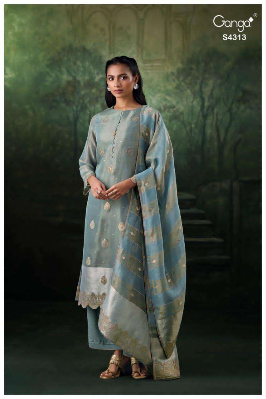 Ganga Fashion Quivira 4313 Premium Designs Partywear Dress Collection view 2