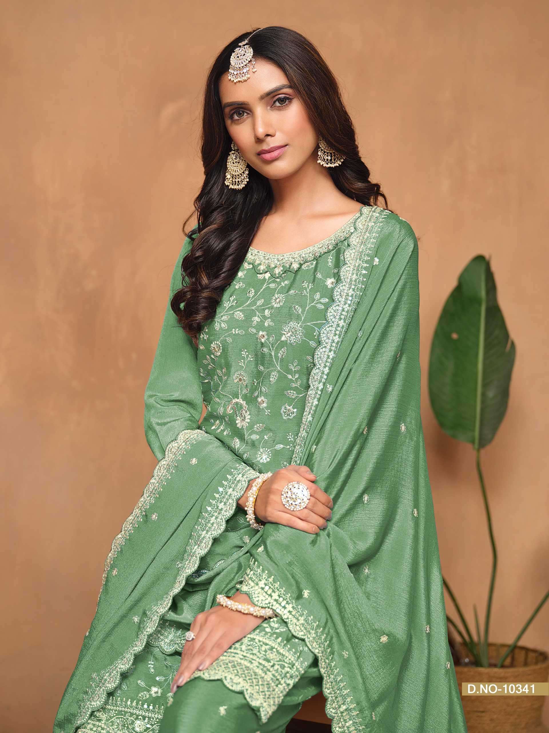 Anjubaa Vol 34 10341 To 10344 Series Suit view 6