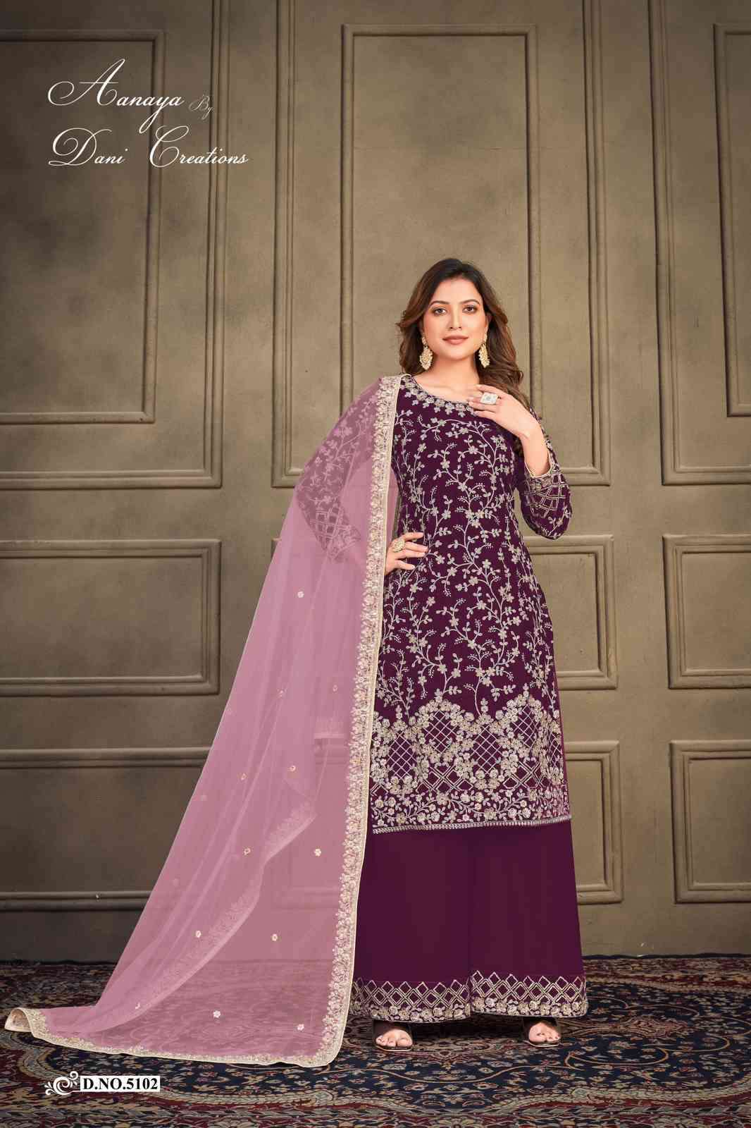 Aanaya Vol 151 Party Wear Velvet Salwar Kameez view 7