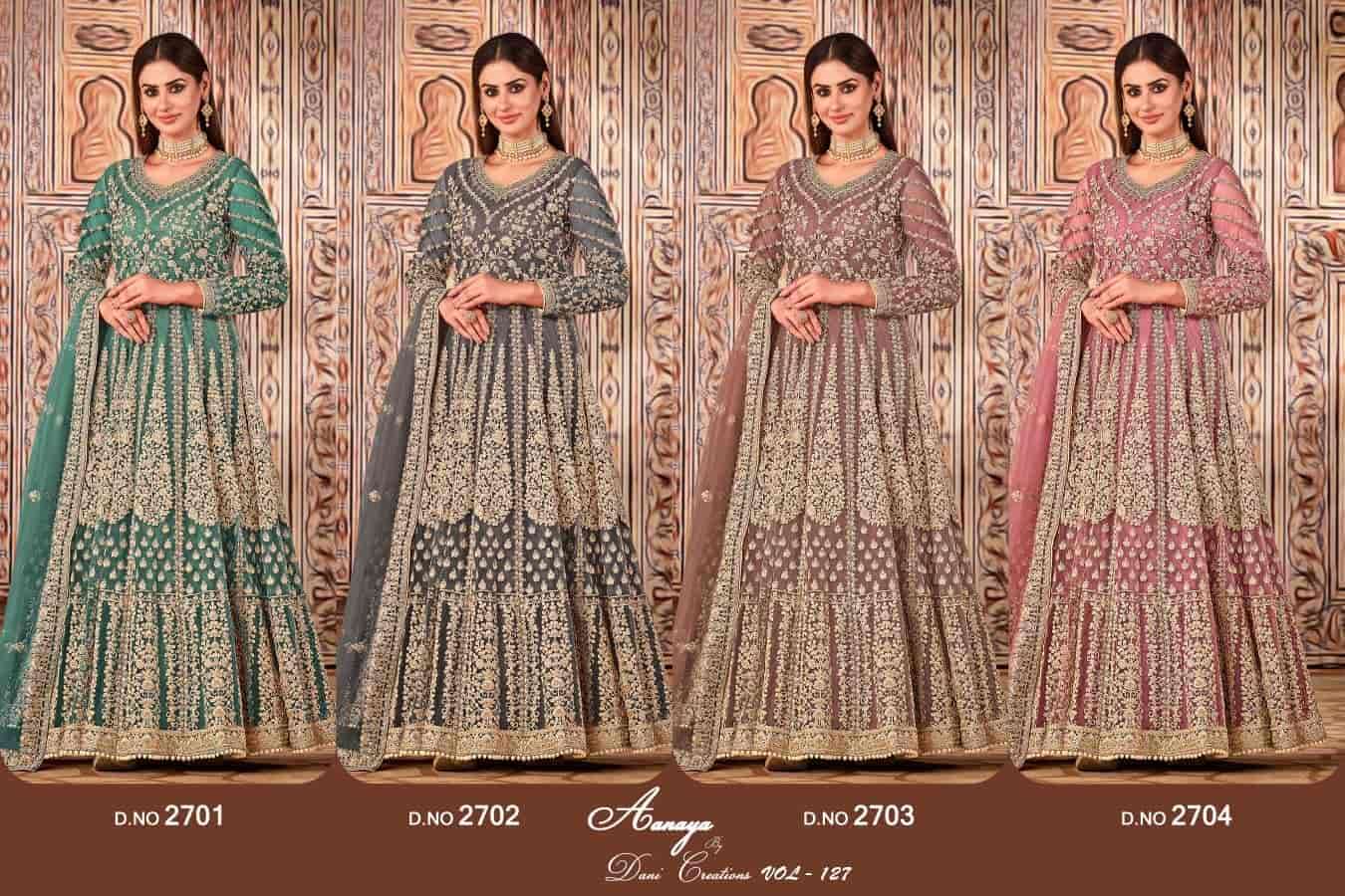 Twisha Aanaya Vol 127 Designer Gown Party Wear Collection Outfit Online view 14