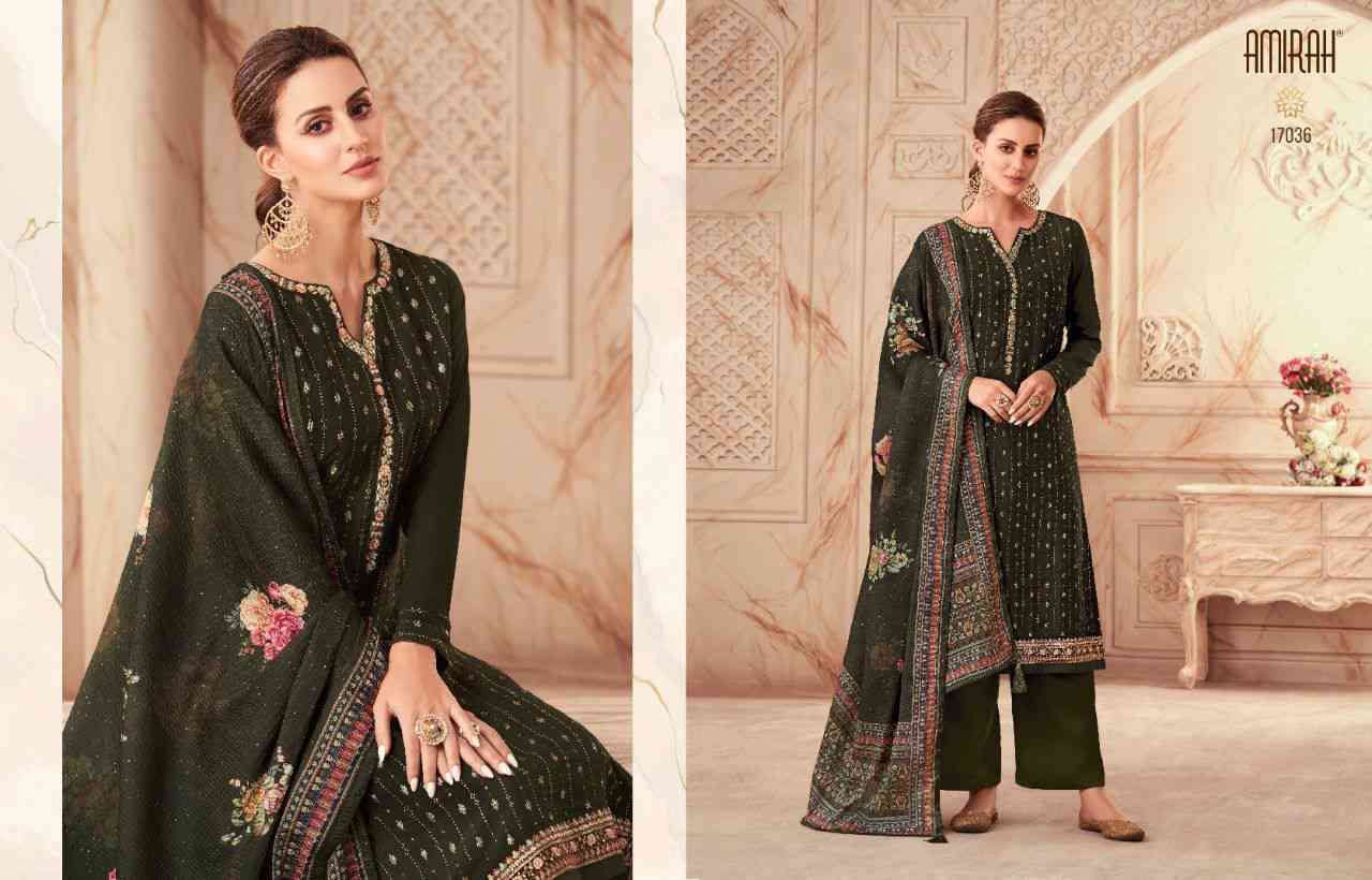 Amirah Libas Festive Collection Silk Salwar Suit New Collection view 7