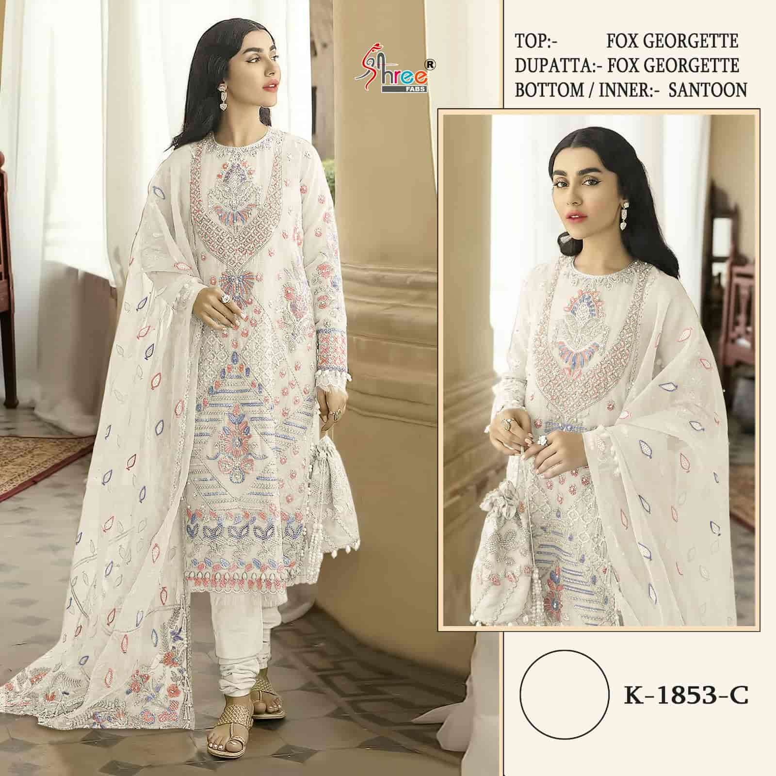 Shree Fabs K 1853 Pakistani Festive Salwar Suit view 5