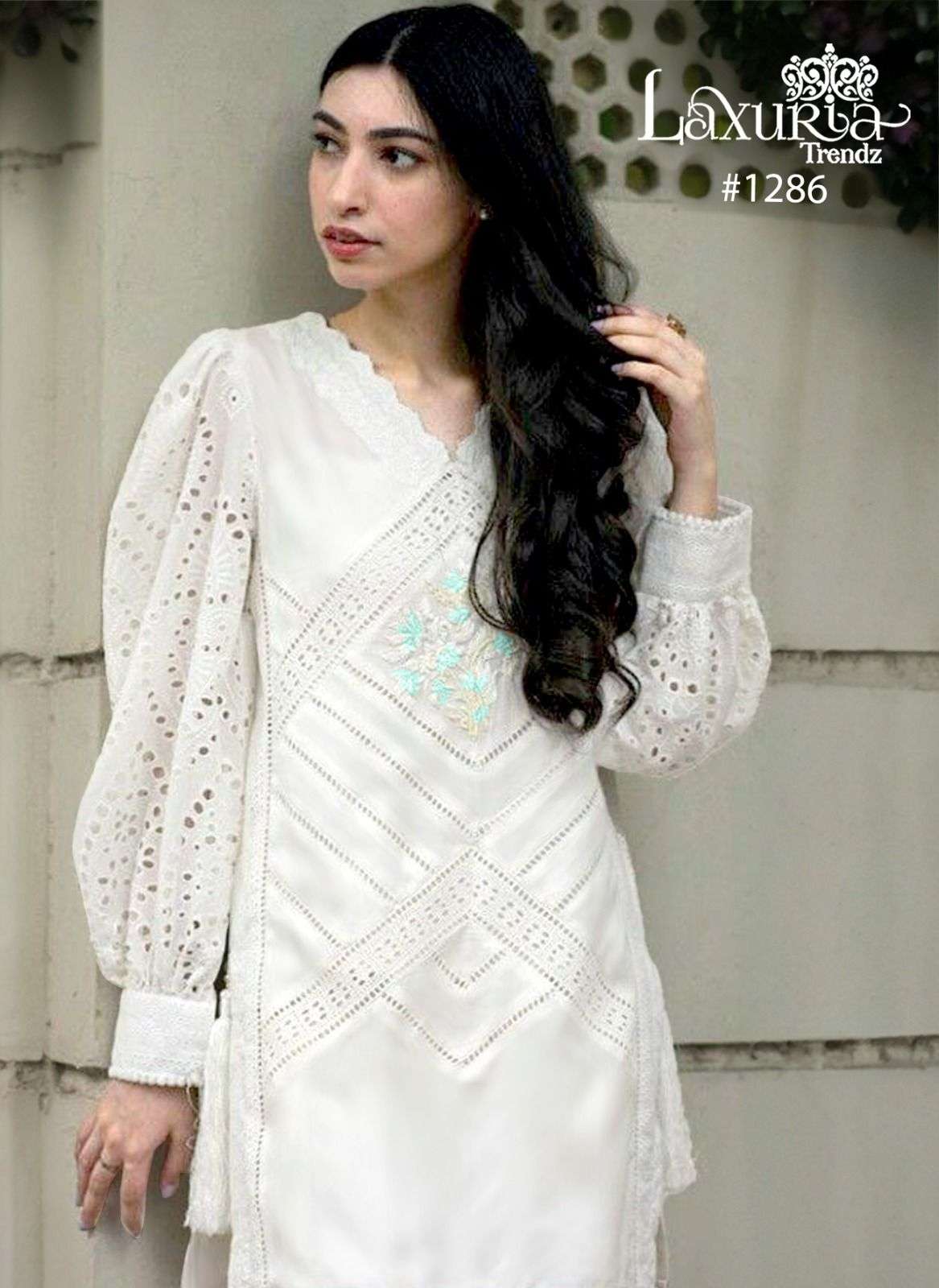 Laxuria Trends 1286 Readymade Fancy Pakistani 3 Piece Collection view 5