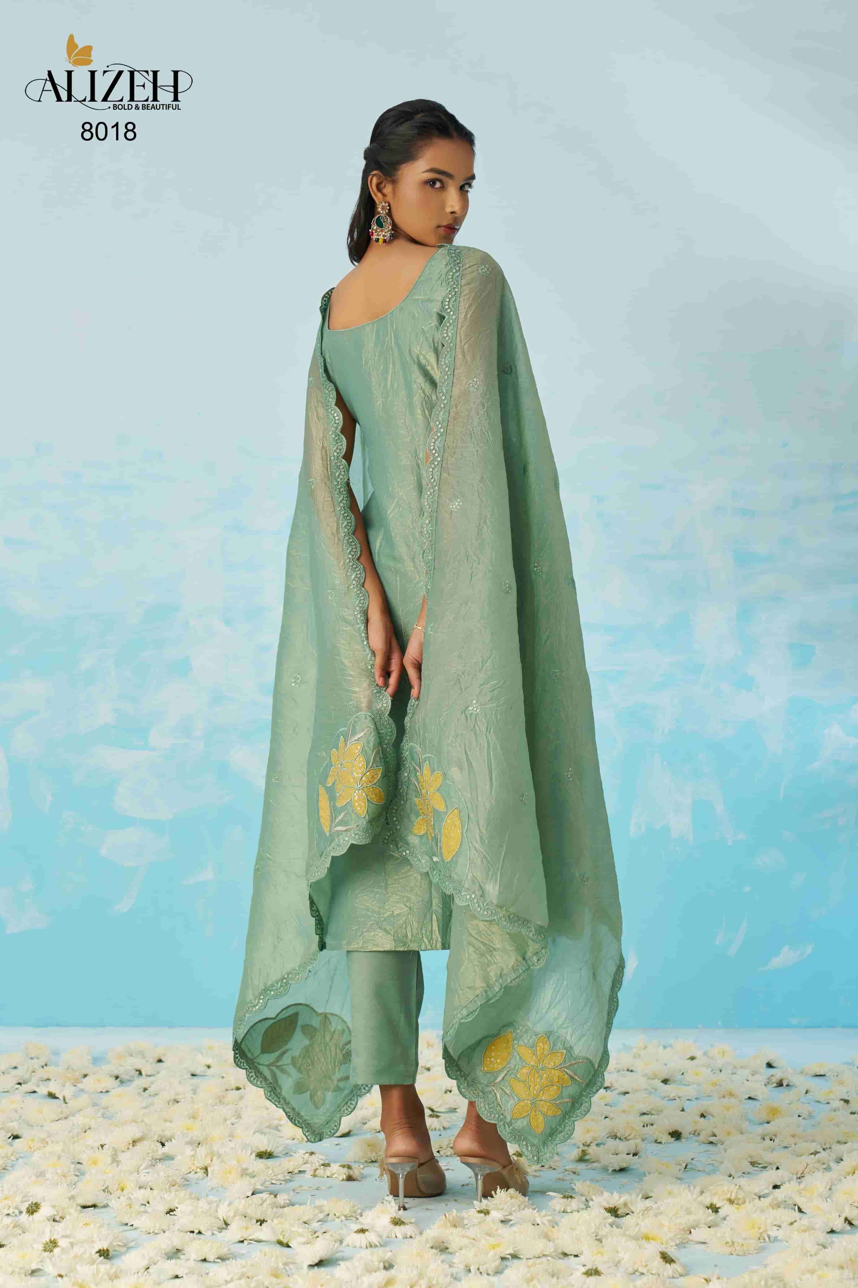 Alizeh Jasmine Fancy Crush Salwar Suit view 16