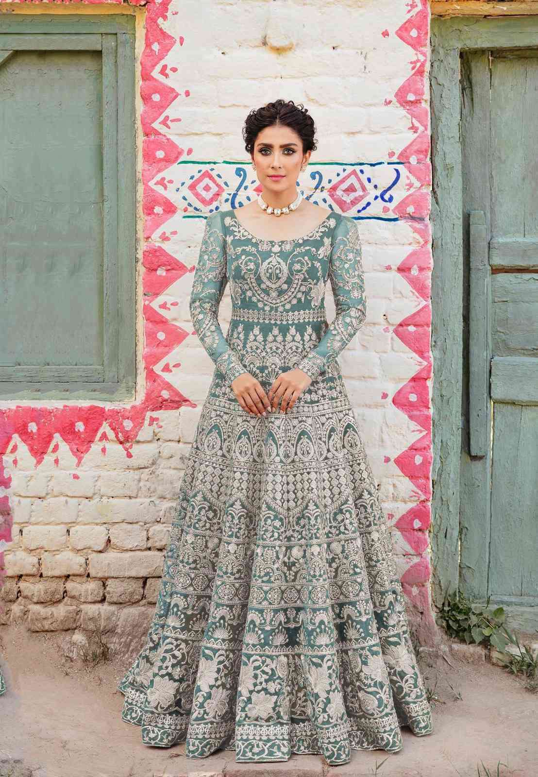 Kb Series Kb 1066 Bridal Designs Party Wear Anarkali Gown Collection view 6