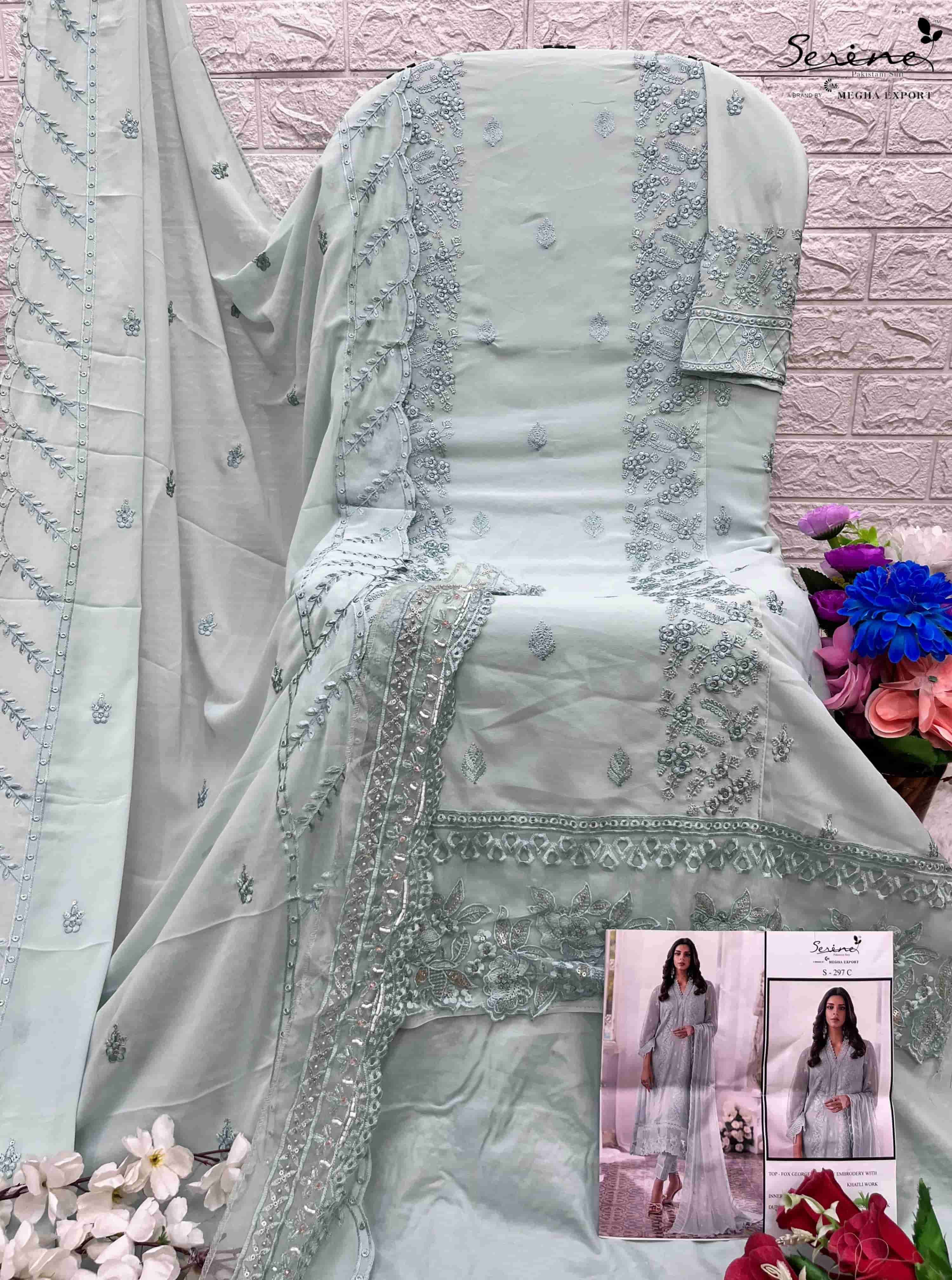 Serine S 297 C Exclusive Heavy Designer Party Wear Salwar Suit Collection view 2