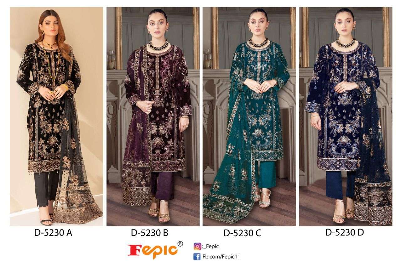 Fepic D 5230 Colors Pakistani Suit In view 9