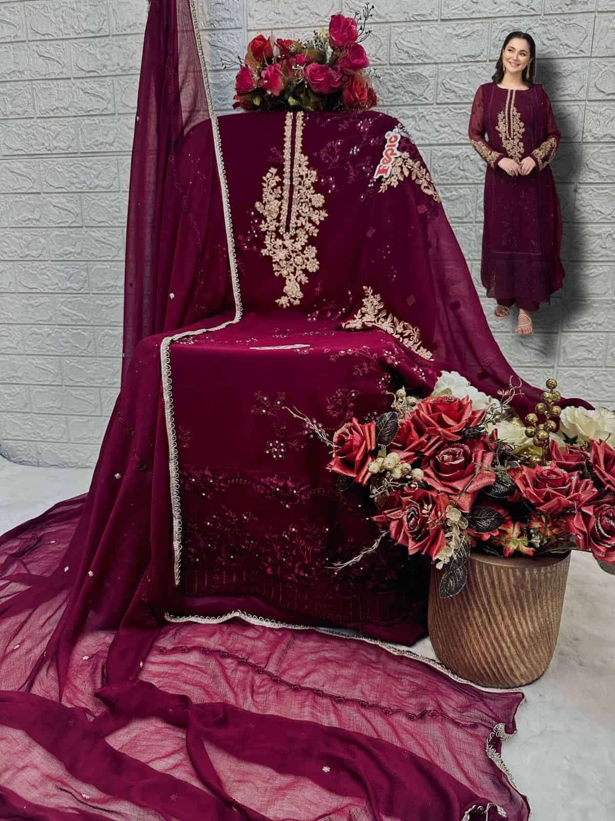 Fepic D 5423 Colors Pakistani Style Festive Wear Designer Suit Online Wholesalers view 6